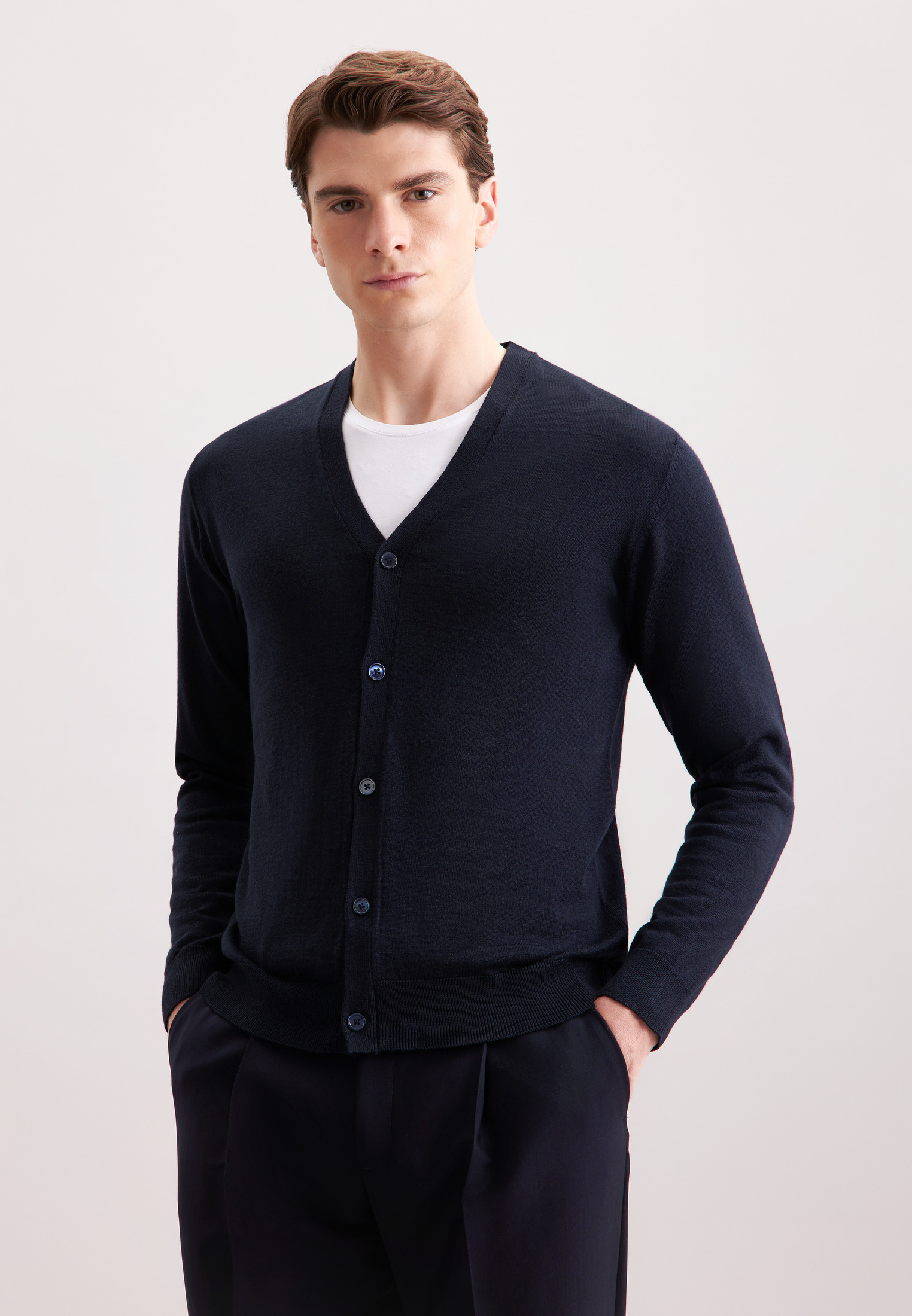 seidensticker "Schwarze Rose" Cardigan Uni