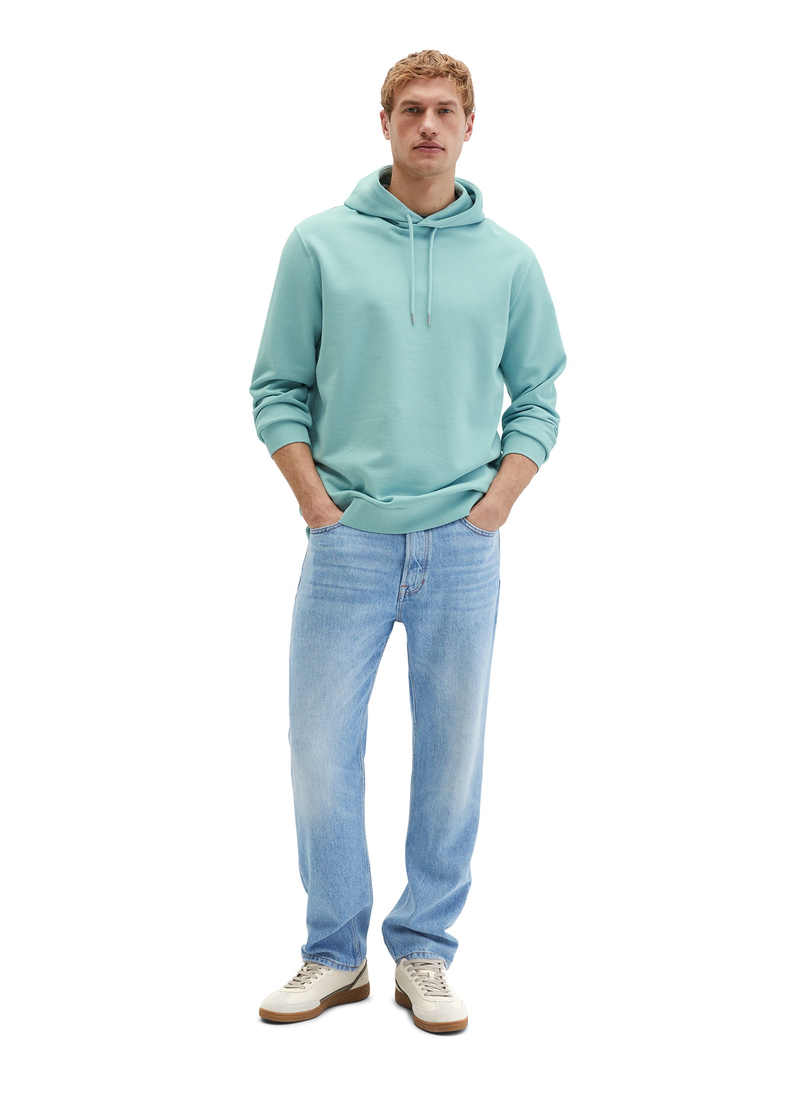 Marc O'Polo Sweatshirt »mit Logo-Print auf der Kapuze«
