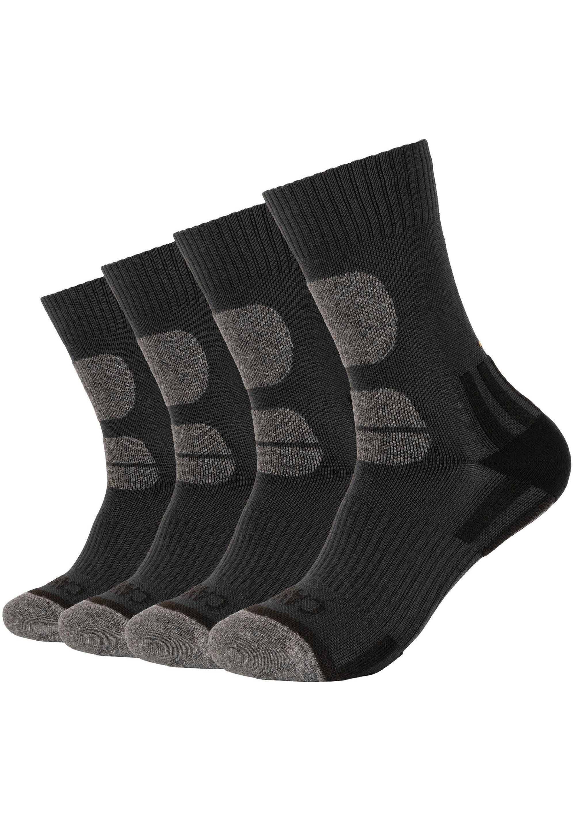 Camano Wandersocken "function", (4 Paar), mit Fußgewölbe-Stütze günstig online kaufen