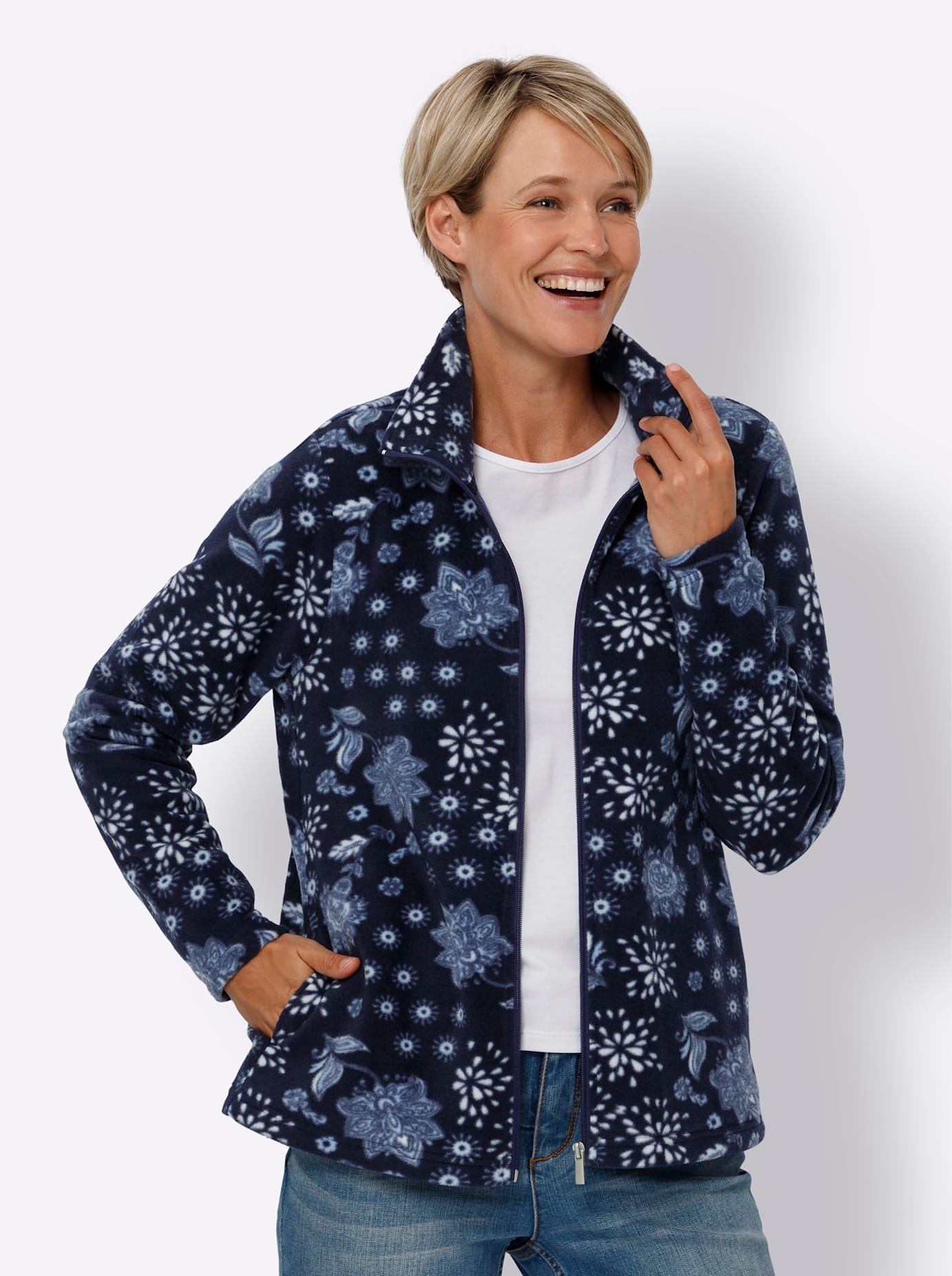 Classic Basics Fleecejacke günstig online kaufen
