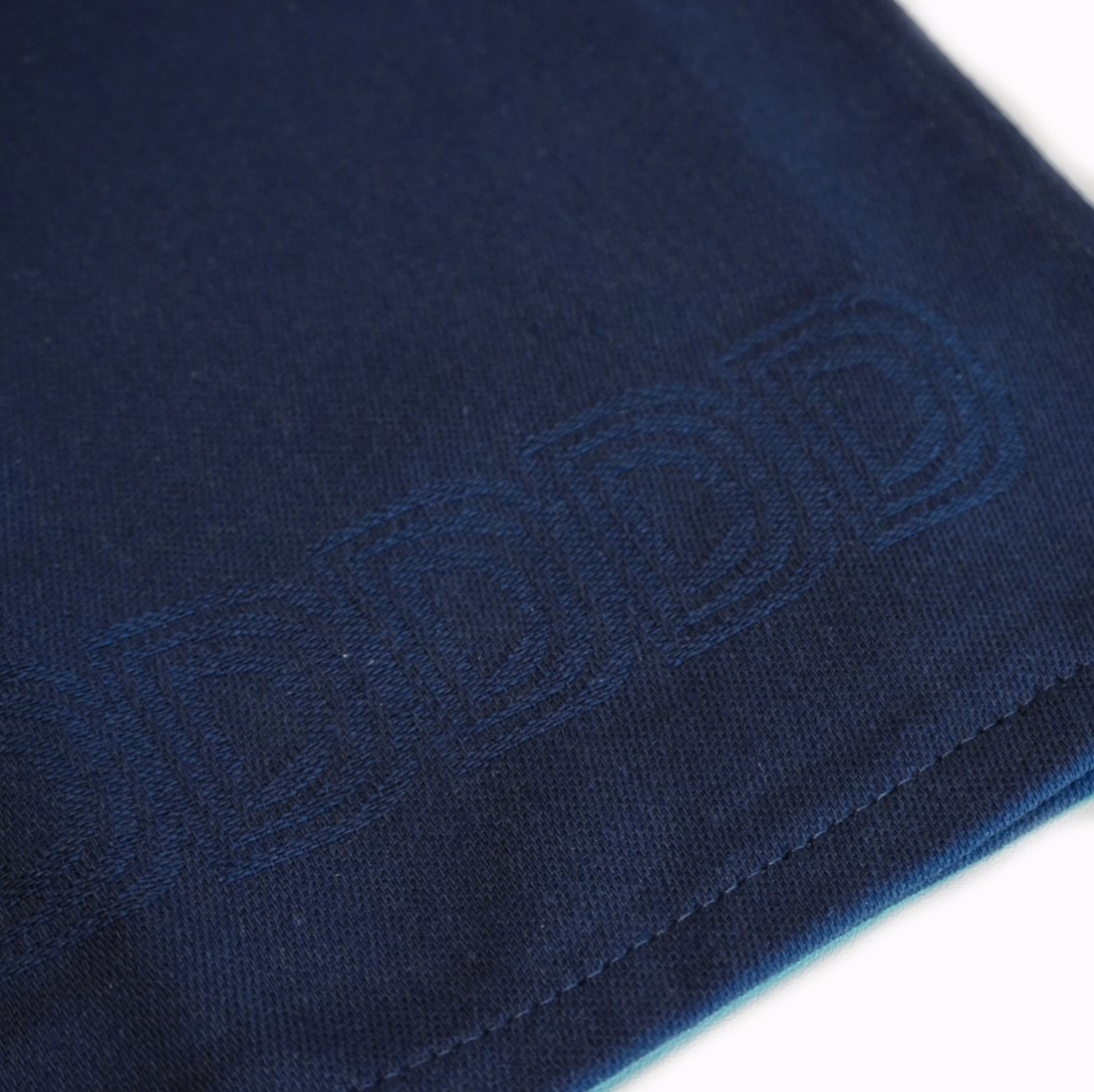 DDDDD Geschirrtuch »Logo aus 100% Baumwolle, 60x65 cm«, (Set, 6 tlg.), Jacquard-Gewebe, sehr saugstark und langlebig