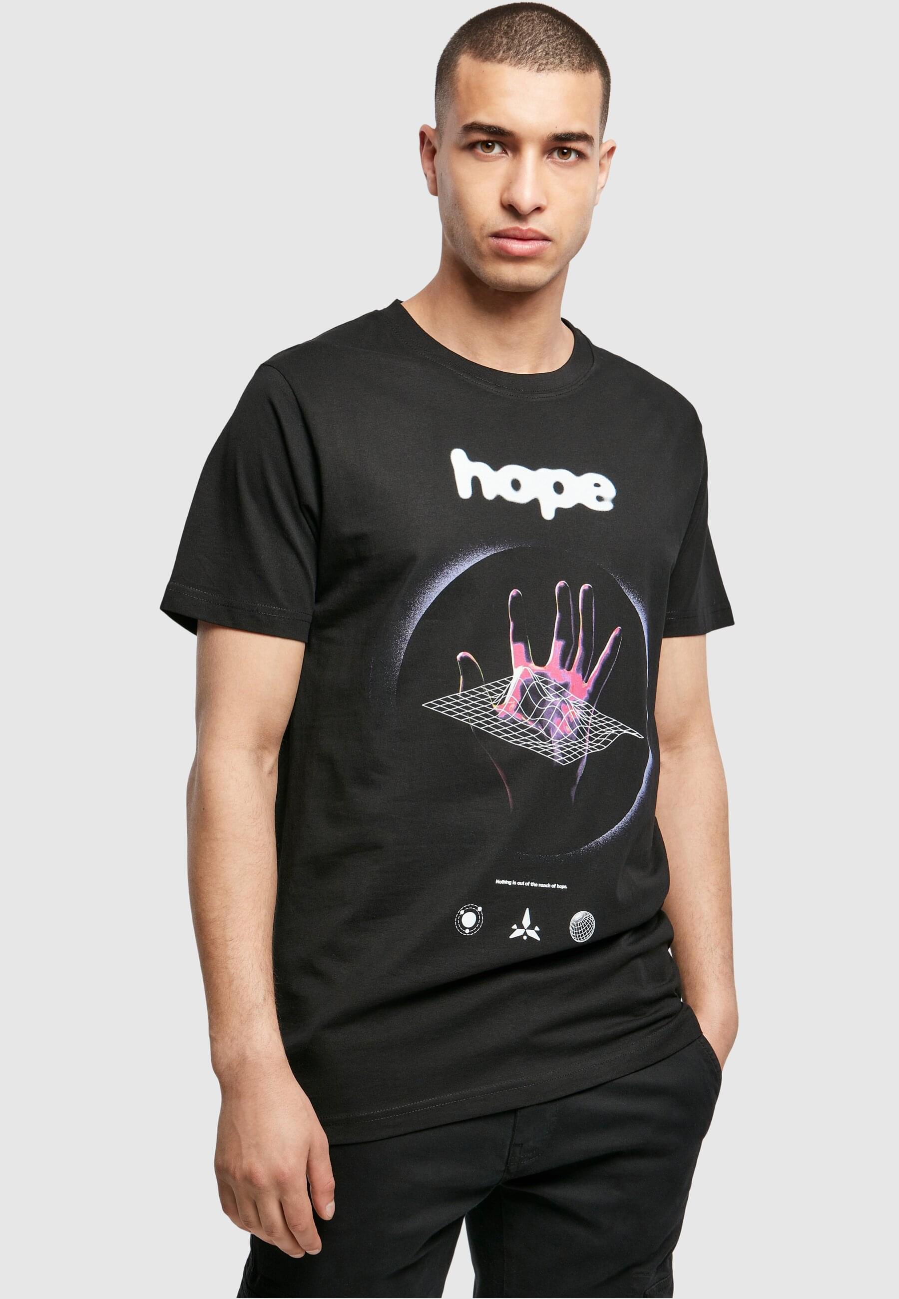 Thumbnail - MisterTee T-Shirt "MisterTee Herren Hope Tee", (1 tlg.)