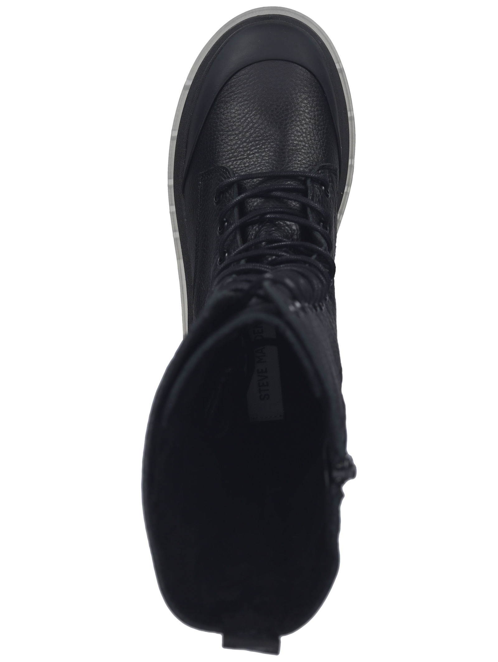 STEVE MADDEN Schnürstiefel »STEVE MADDEN Stiefel Leder/Textil«