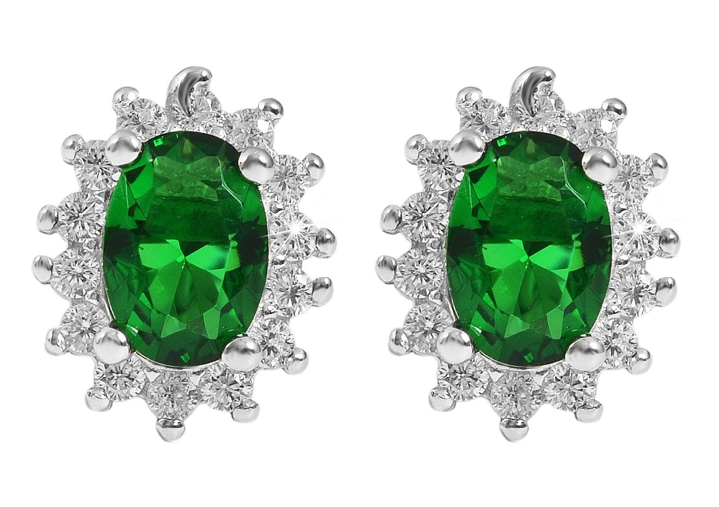 Adelia´s Paar Ohrhänger "Damen Ohrringe – Ohrstecker aus 925 Silber mit Zir günstig online kaufen