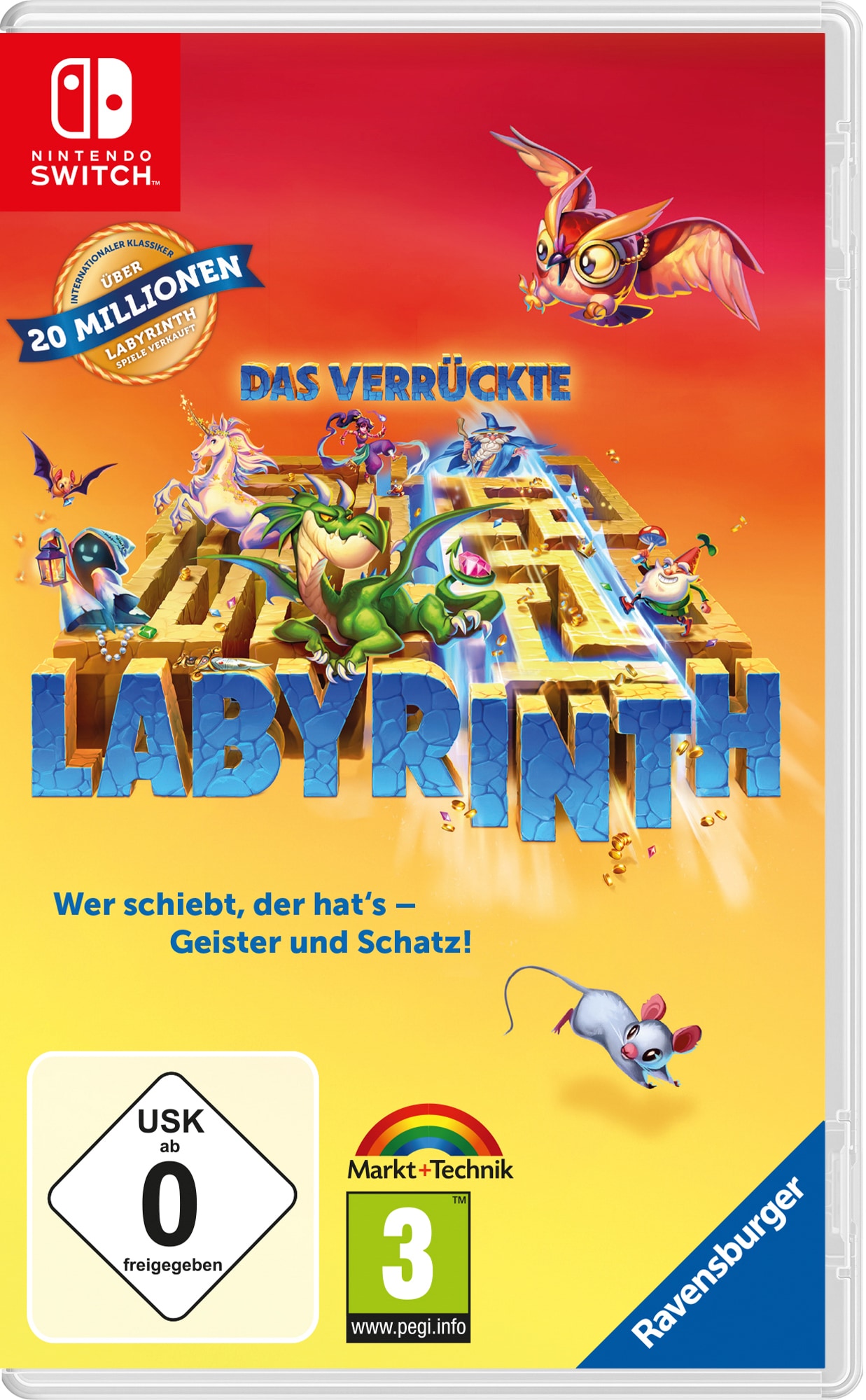 Spielesoftware »Das verrückte Labyrinth«, Nintendo Switch