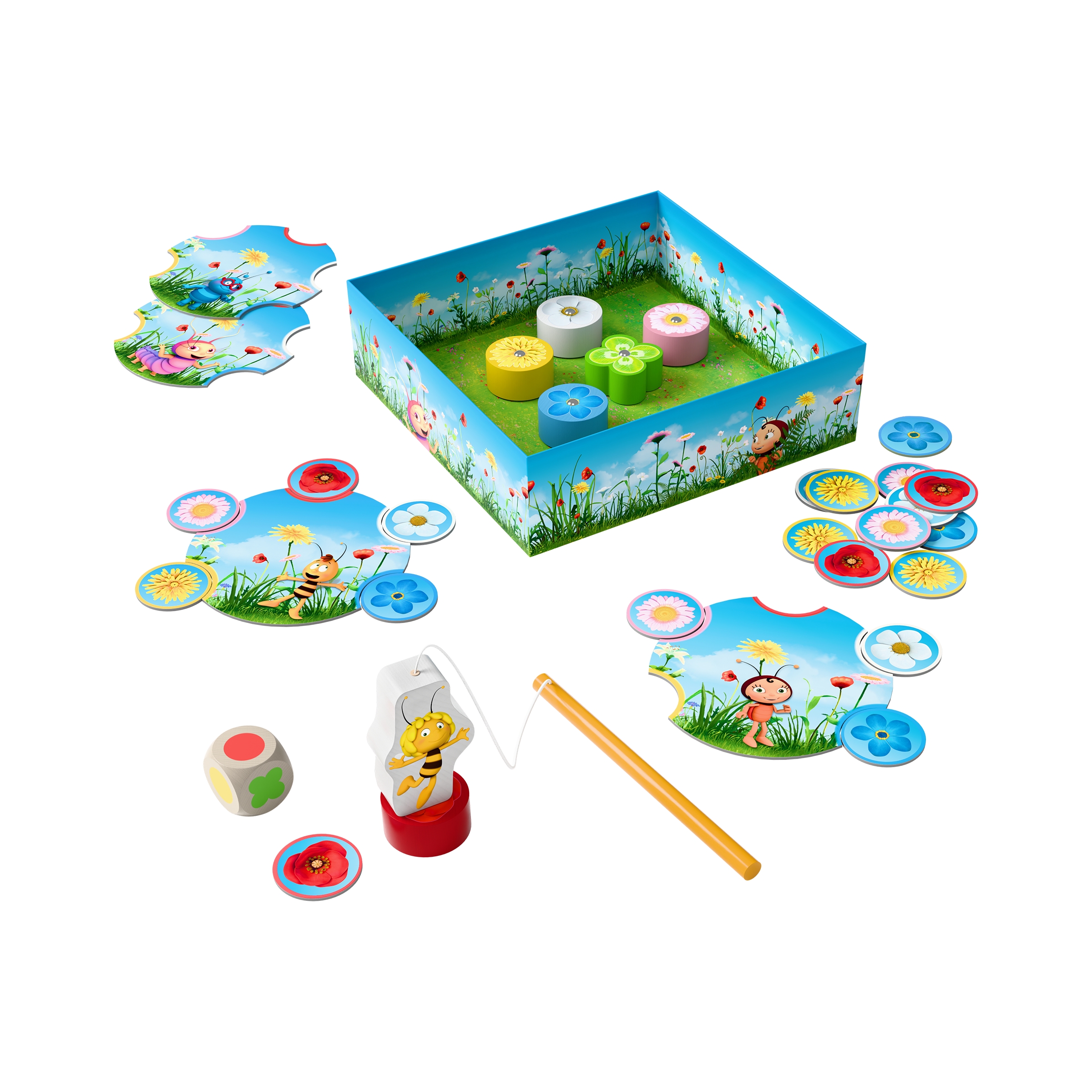 Haba Spiel »Meine ersten Spiele – Biene Maja - Blüten angeln« Made in Germany
