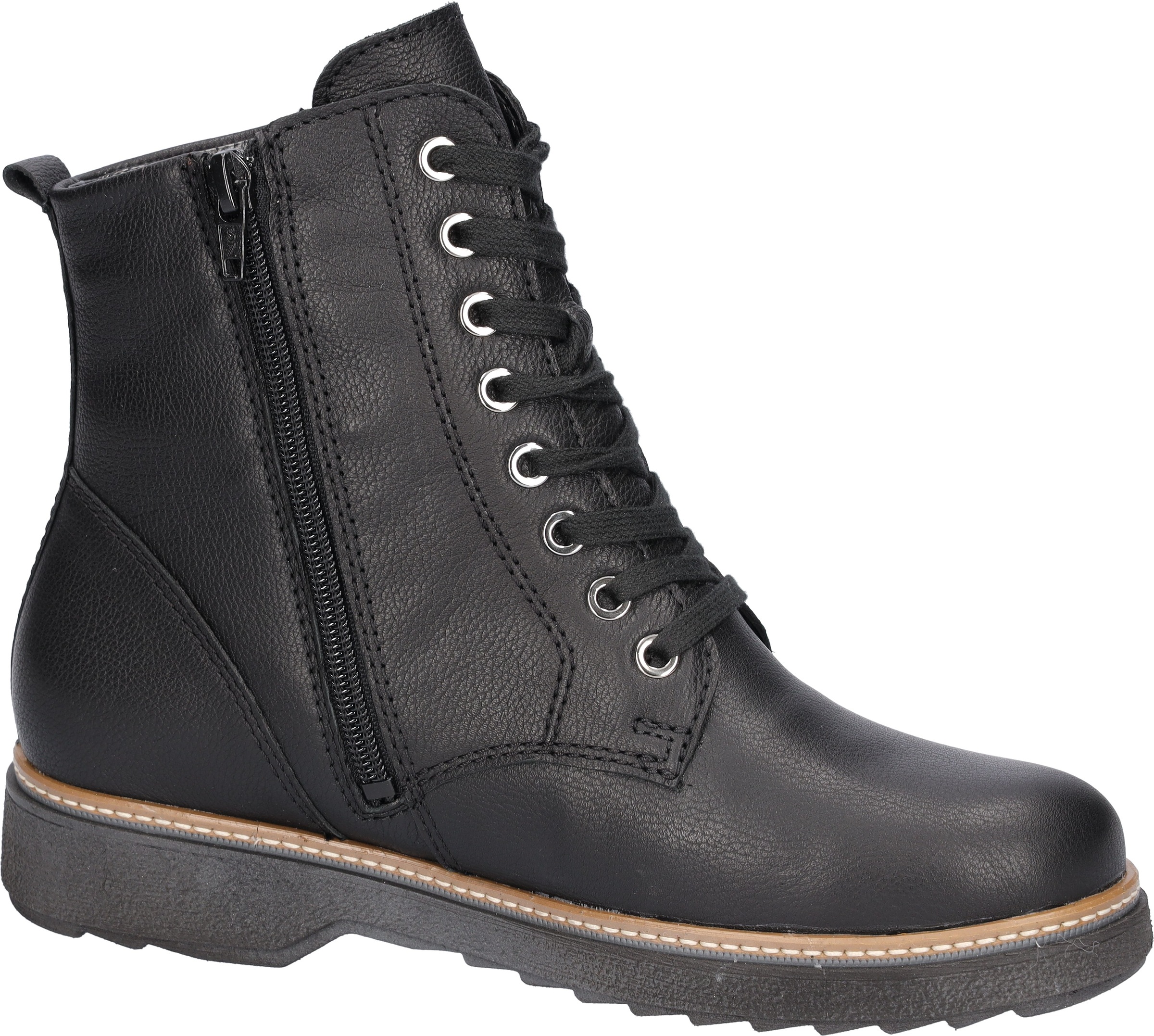 Waldläufer Schnürstiefelette »KITOMI«, Schnürboots, Bequemschuh, Komfortweite K (=extraweit)
