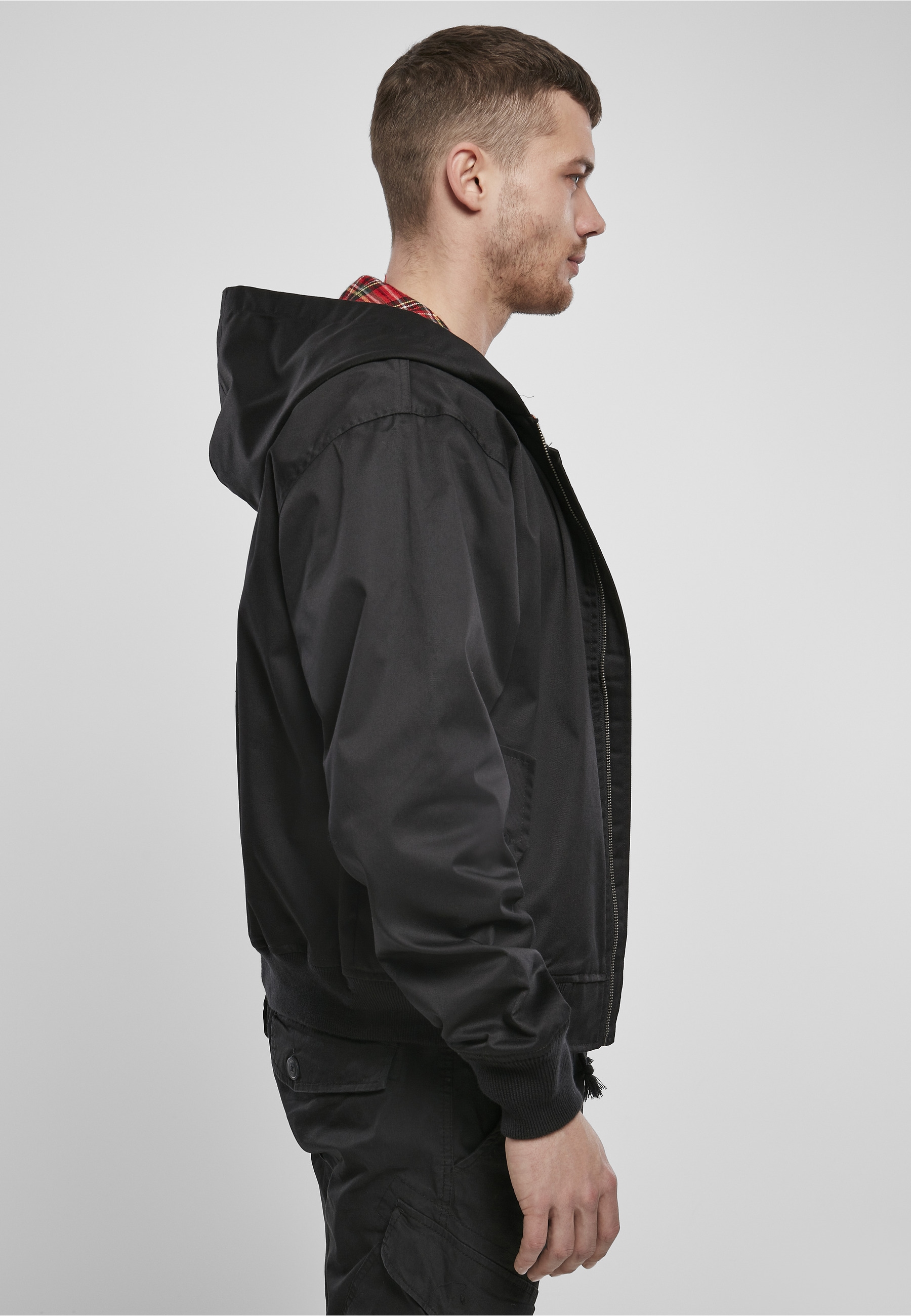Brandit Allwetterjacke »Brandit Herren Hooded Lord Canterbury Jacket« 1 Stk. tlg. mit Kapuze