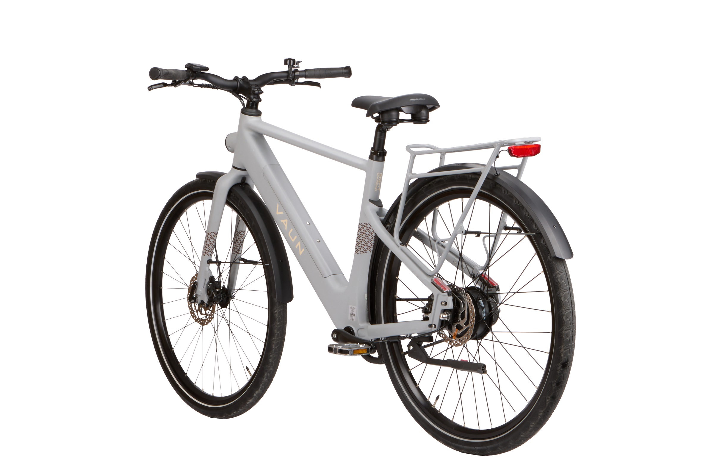 Vaun »VAUN Sight Cityrad« Heckmotor 250 W Packung,  (mit integr. Akku), Elektrofahrrad für Alltag und Einkauf