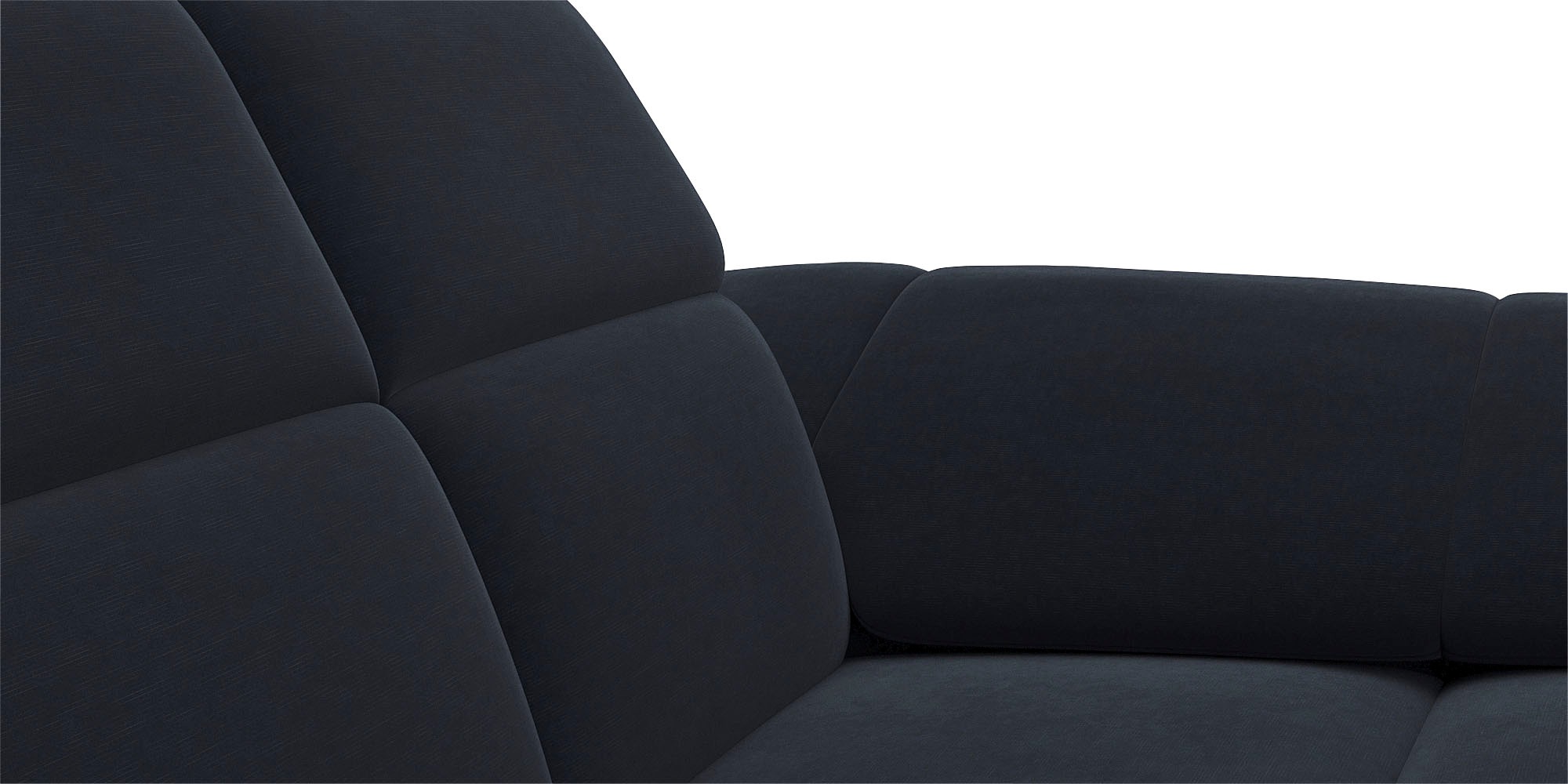 FLEXLUX 3,5-Sitzer »Viale«, Sitzaufbau hochwertiger Kaltschaum und Stahl-Wellenunterfederung
