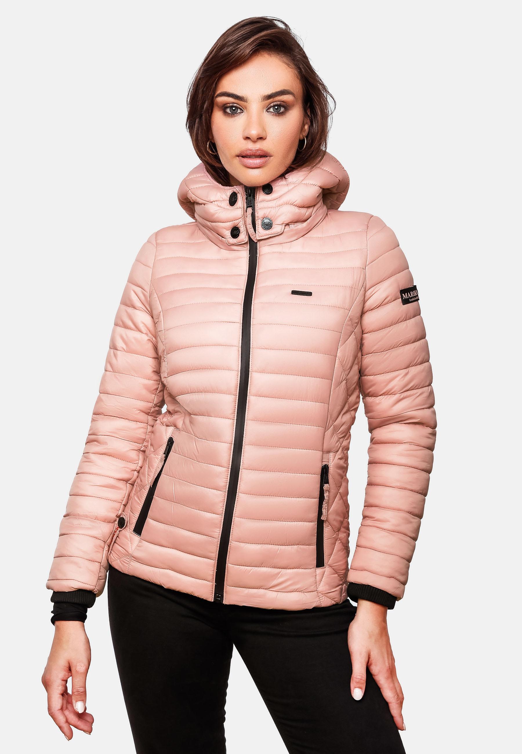 Marikoo Steppjacke »Samtpfote«, mit Kapuze, ultraleichte Übergangsjacke mit Kapuze
