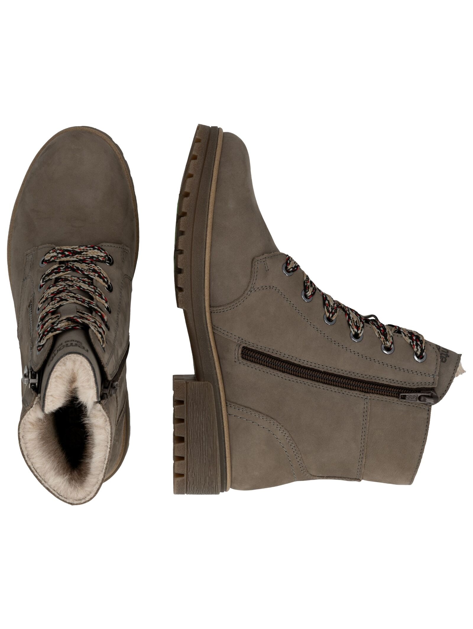 Remonte Schnürstiefelette »Remonte Stiefelette Veloursleder«