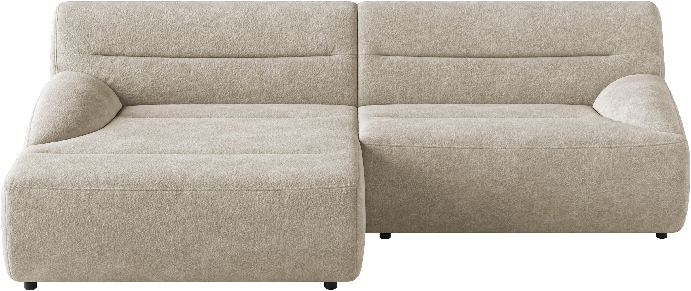 sit&more Ecksofa "Scrabble" Modernes Design in verschiedenen Stoffarten