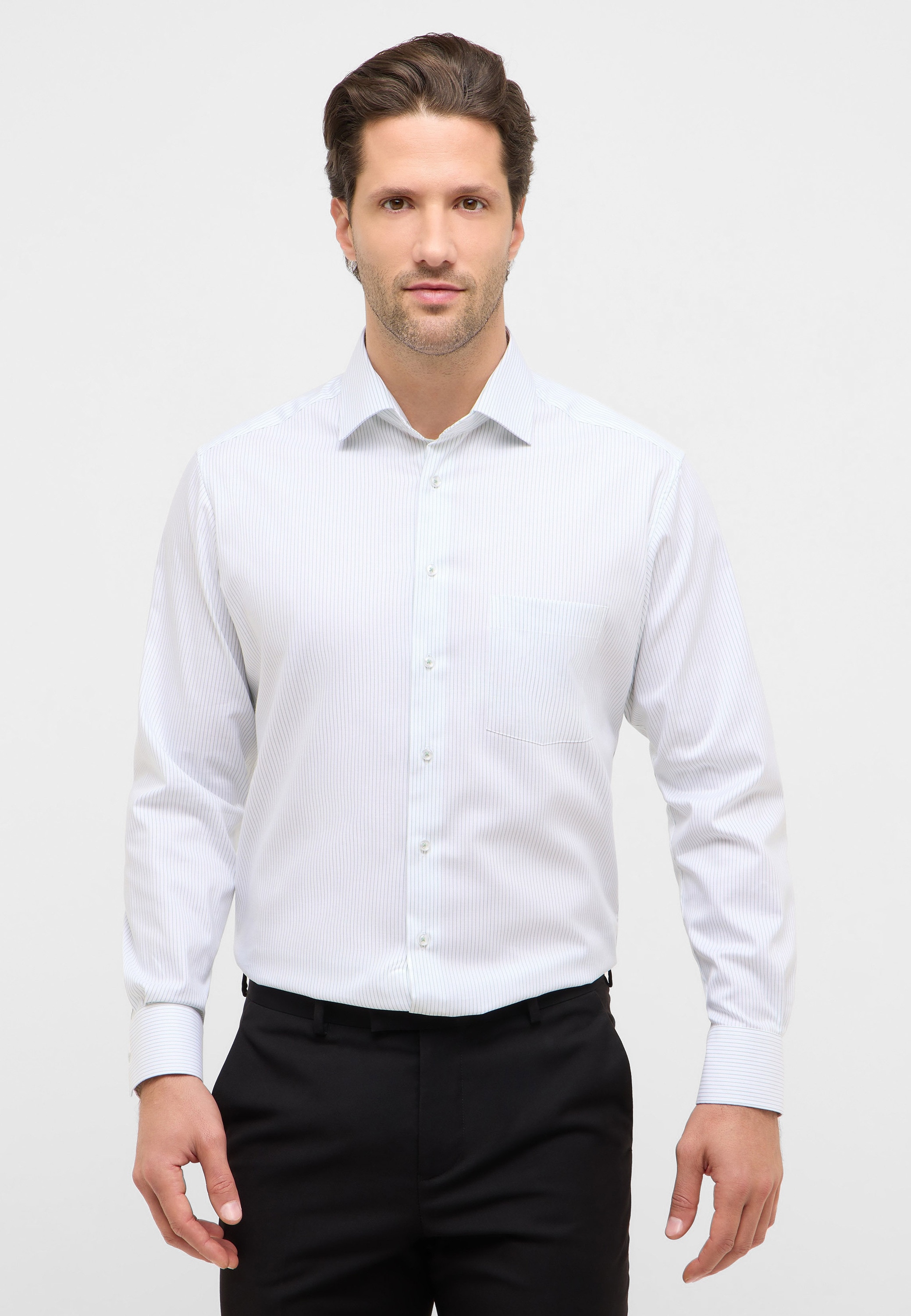 Eterna Langarmhemd "MODERN FIT" NON IRON (bügelfrei) günstig online kaufen