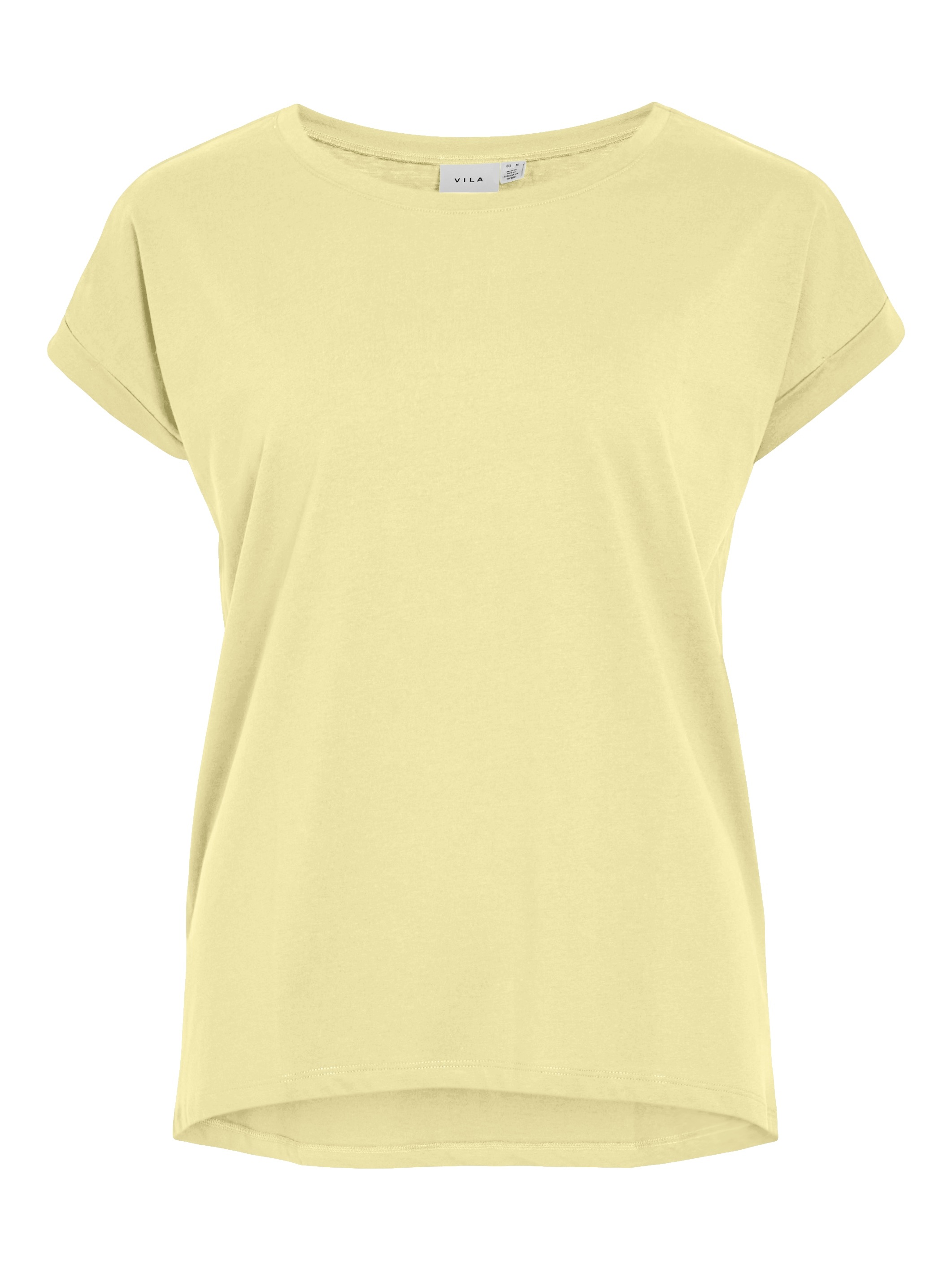 Vila Rundhalsshirt "VIDREAMERS NEW PURE T-SHIRT/SU-NOOS" Basic Damen-T-Shir günstig online kaufen