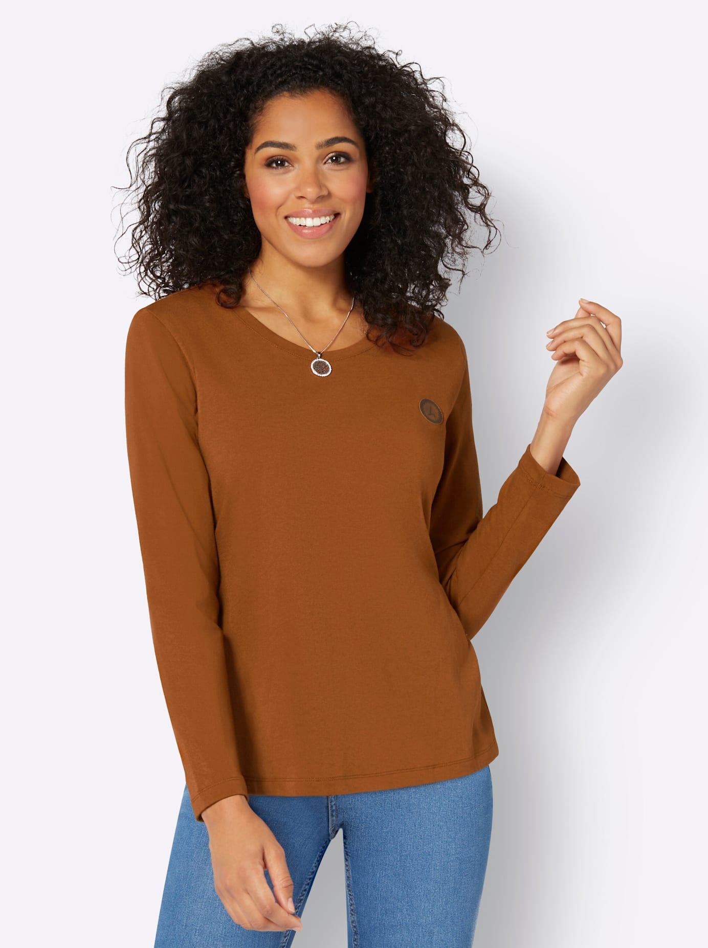 Casual Looks Langarmshirt "Shirt" 1 Stk. tlg. günstig online kaufen