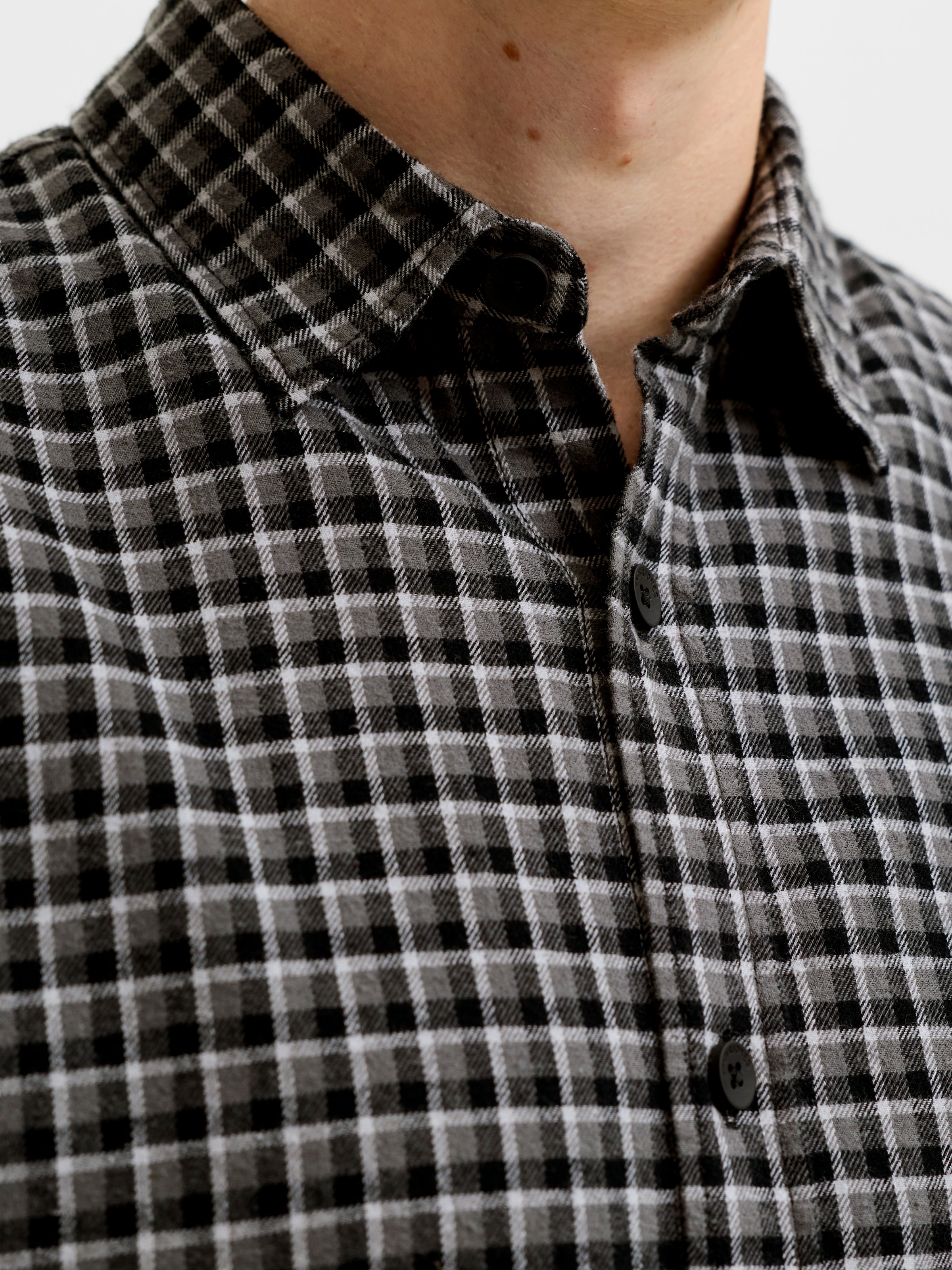 Jack & Jones PlusSize Langarmhemd »JJCARTER CHECK SHIRT LS SN PLS« Baumwolle, relaxed fit