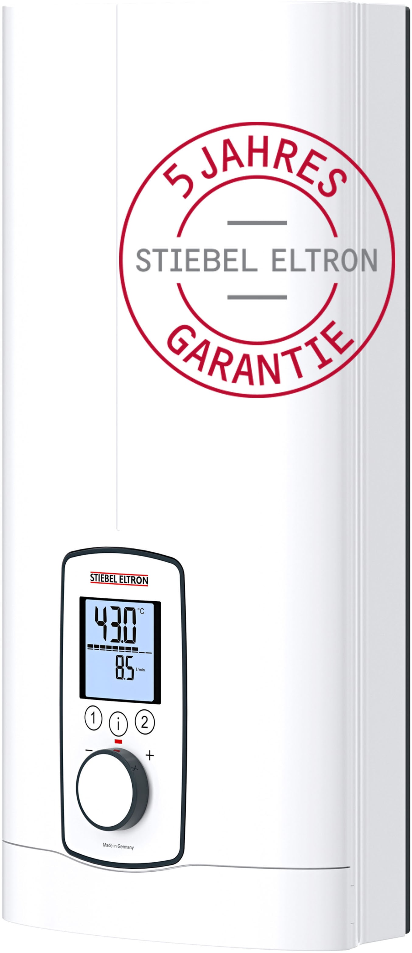 STIEBEL ELTRON Komfort-Durchlauferhitzer "DHE" 4i Technologie für immer konstante Warmwassertemperatur, 27 kW