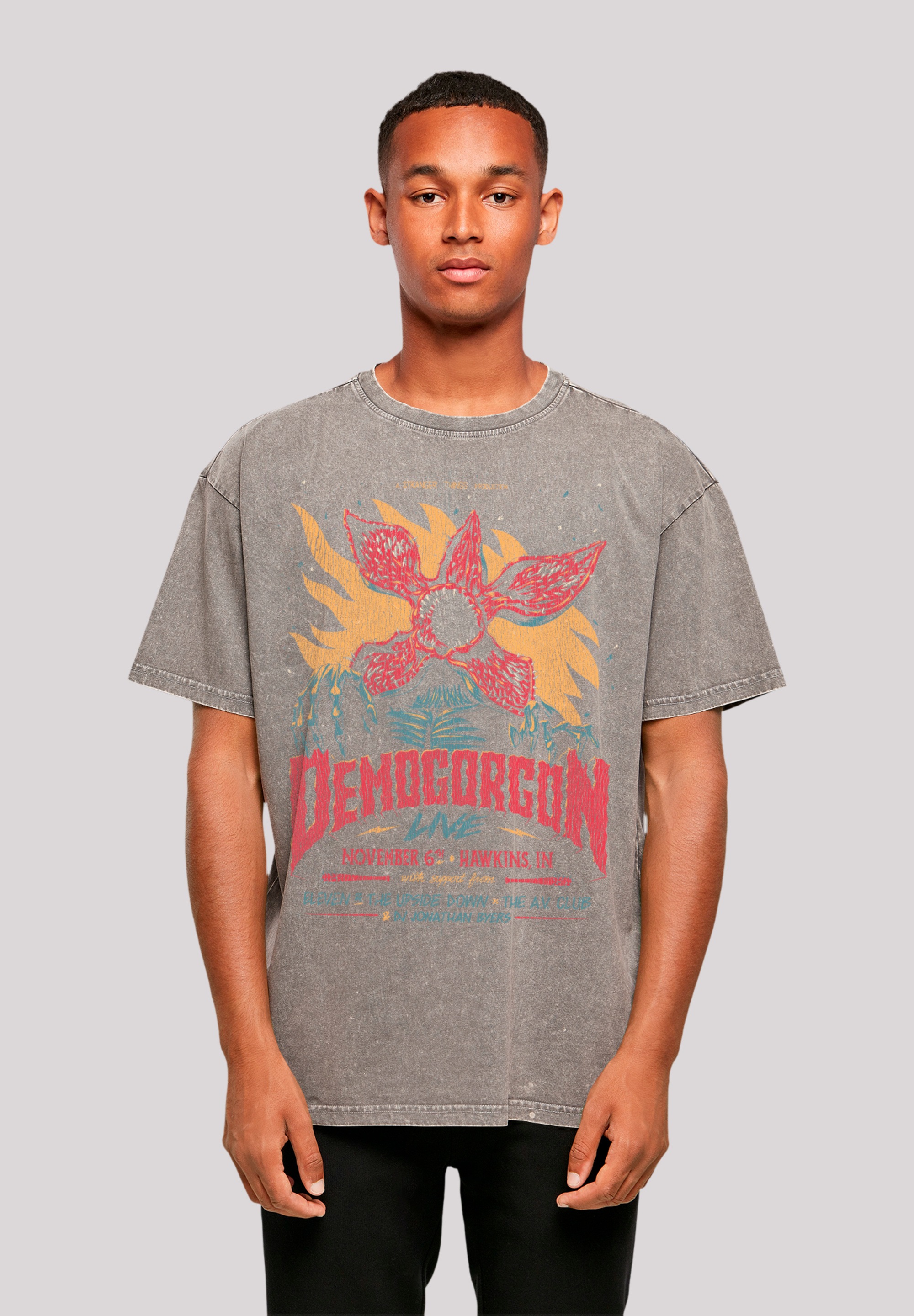 F4NT4STIC T-Shirt »Stranger Things Demogorgon Poster Netflix TV Series«, Premium Qualität