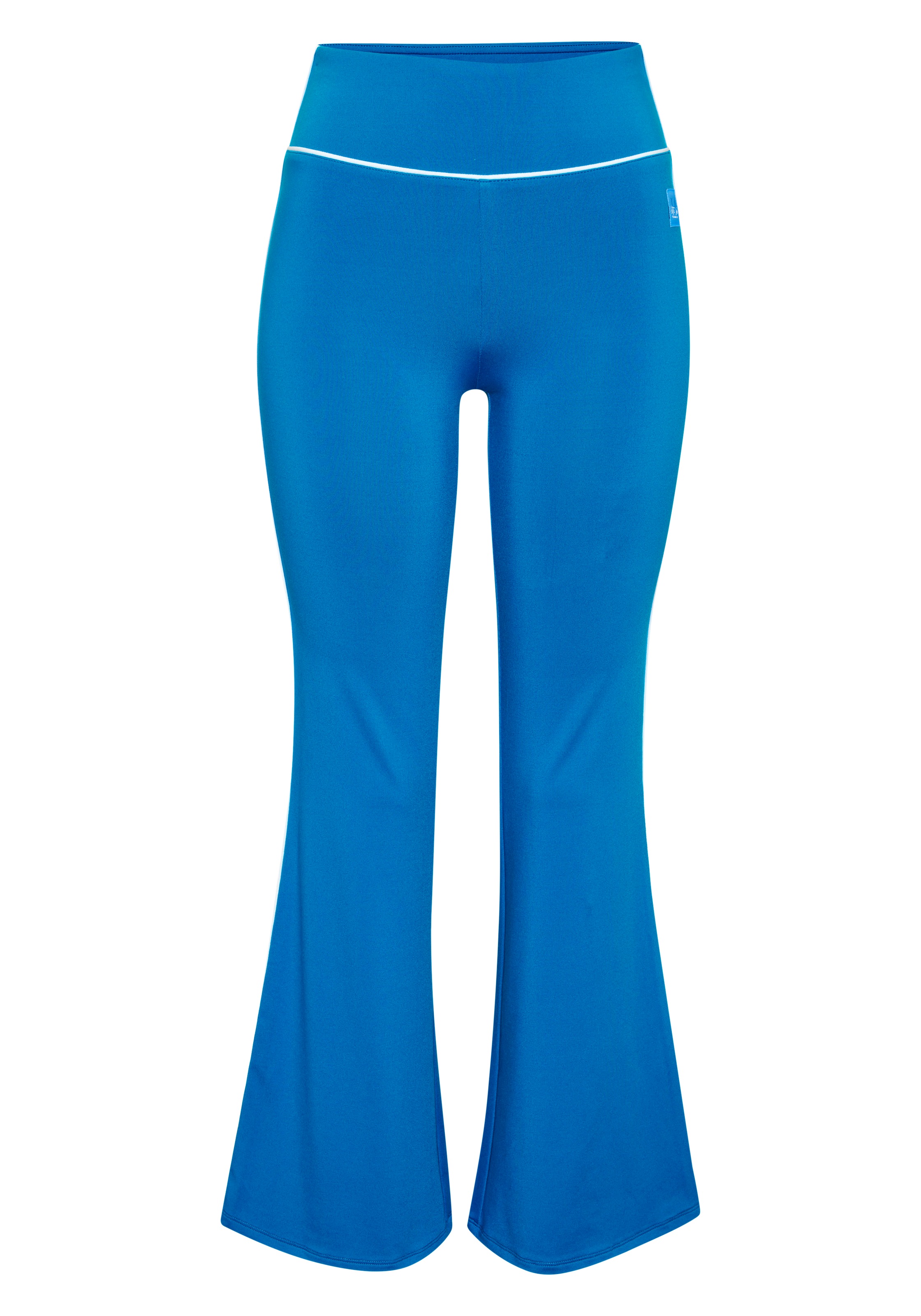 LASCANA ACTIVE Funktionsleggings  mit weißen Pipings