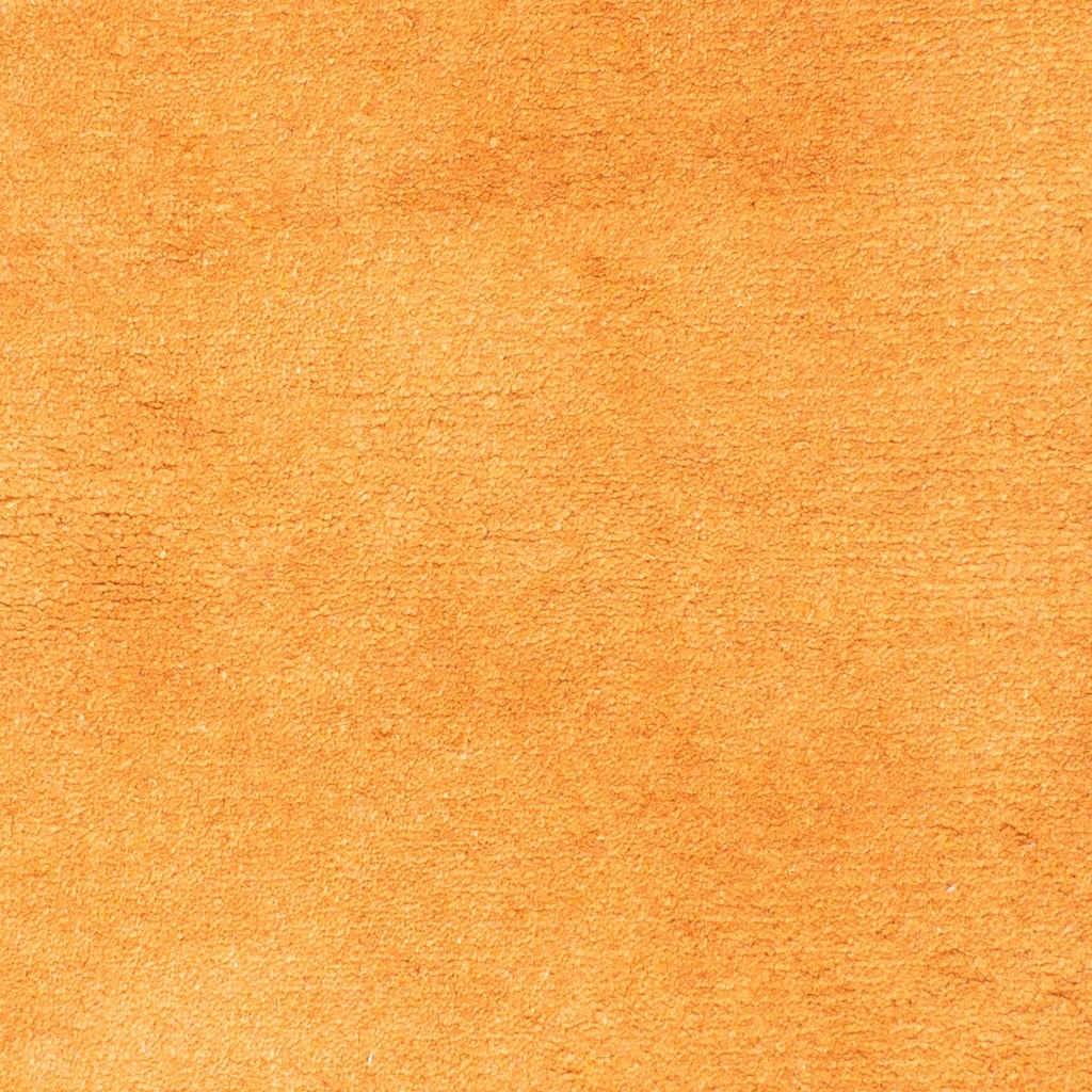 morgenland Wollteppich »Nepal - 150 x 80 cm - orange«, rechteckig