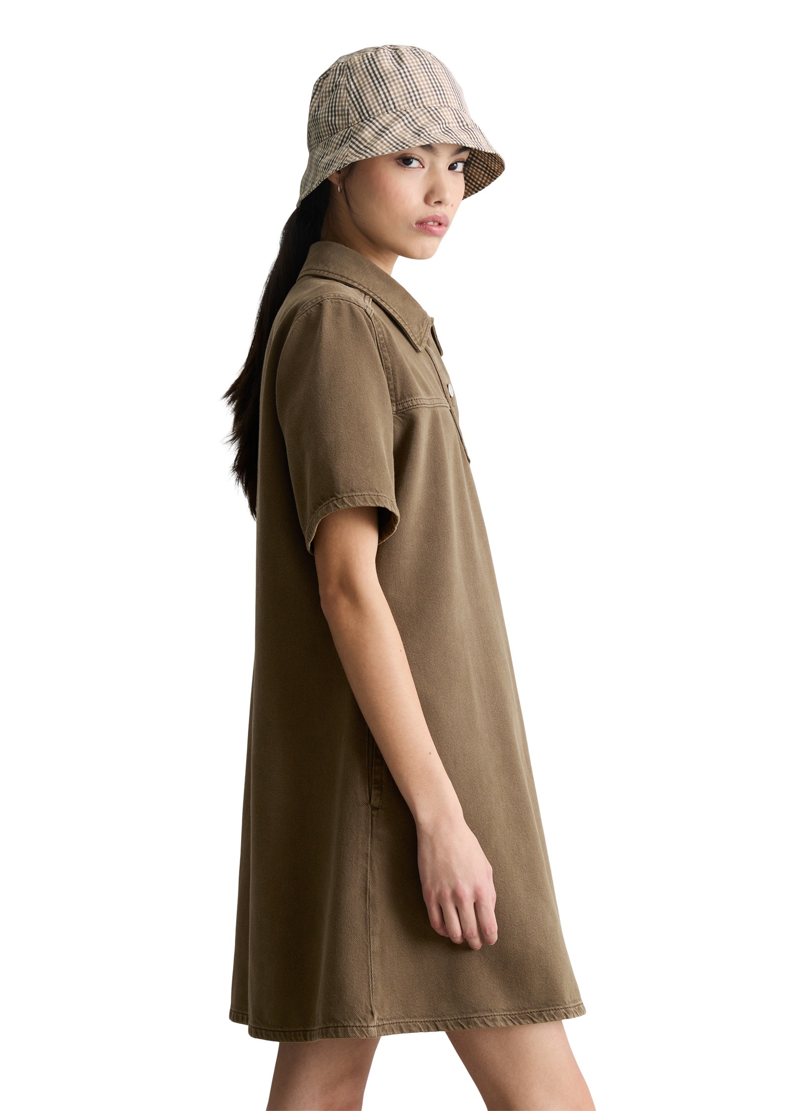 Marc OPolo DENIM Jeanskleid "aus Organic-Cotton-Lyocell-Twill" günstig online kaufen