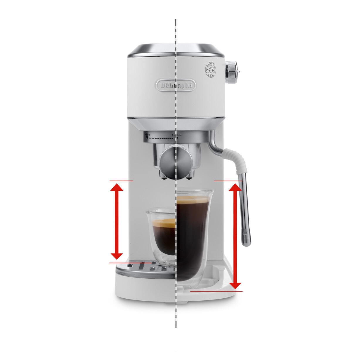 De'Longhi Espressomaschine »DEDICA DUO EC890.WI«