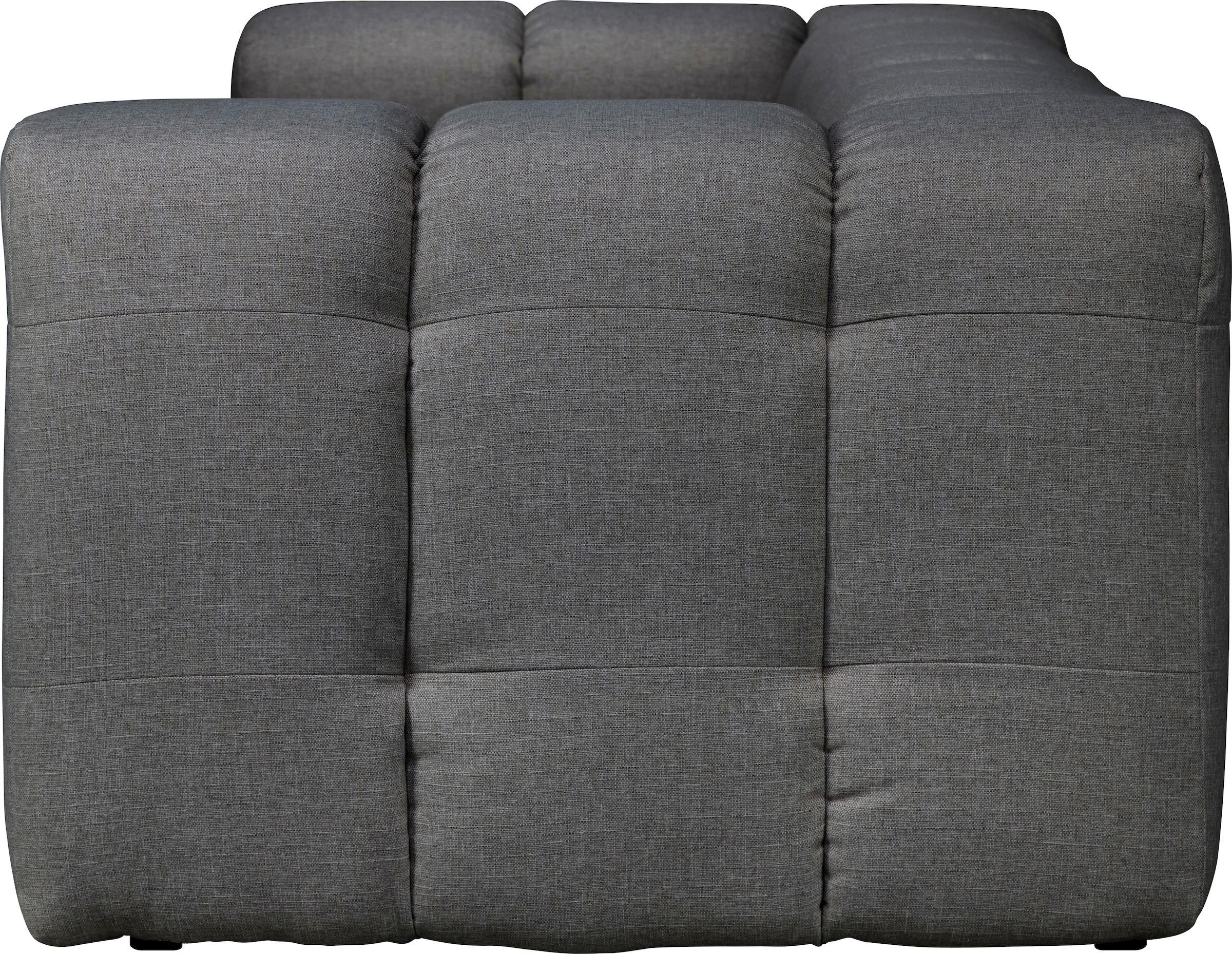 LeGer Home by Lena Gercke 3-Sitzer »TALISHA Designersofa, moderne Steppung, Maße B/T/H: 229/110/75 cm«, moderne Steppung, hoher Sitzkomfort