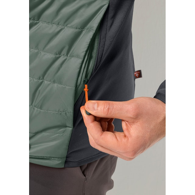 Jack Wolfskin Hybridjacke »ROUTEBURN PRO HYBRID M«, mit Kapuze | BAUR