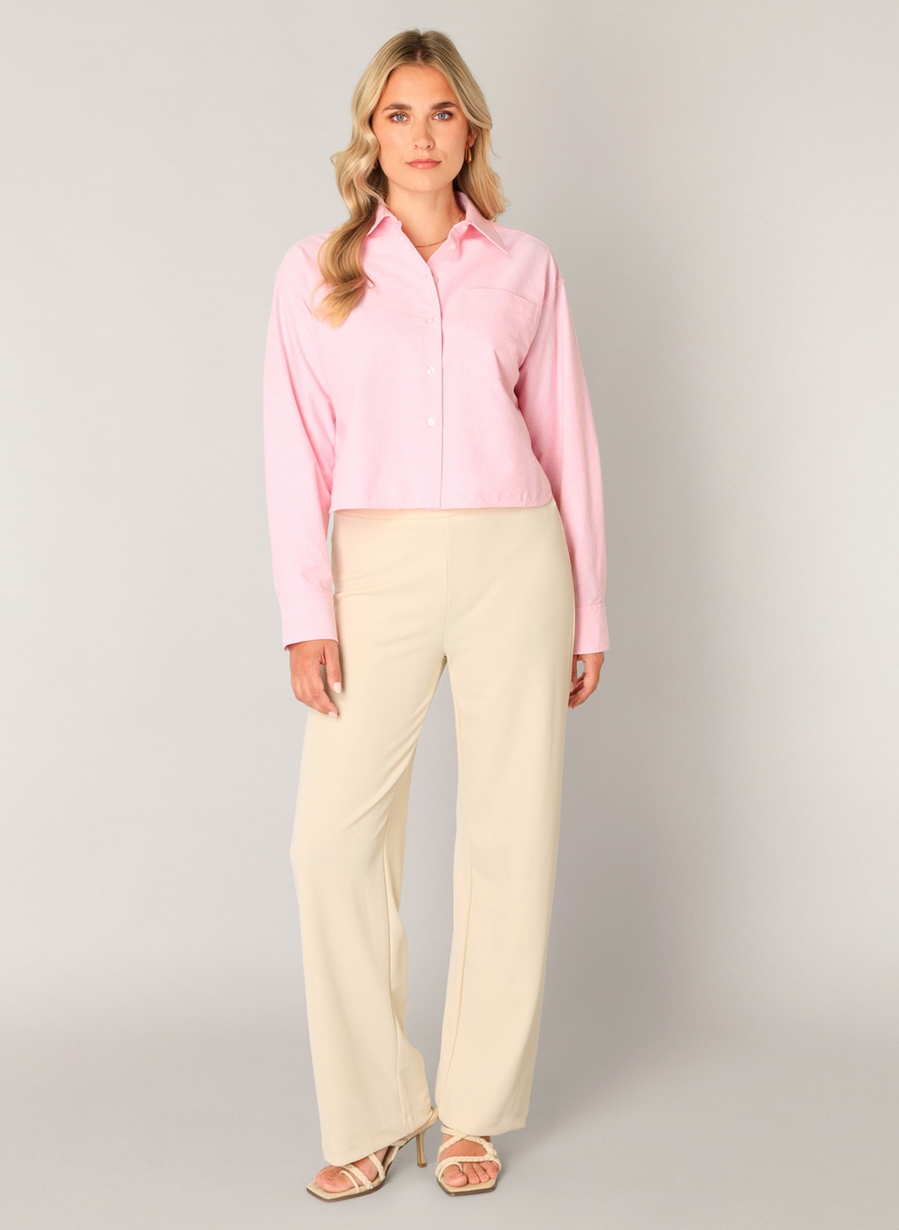 Base Level Hemdbluse »Bea« kurz, mit Brusttasche