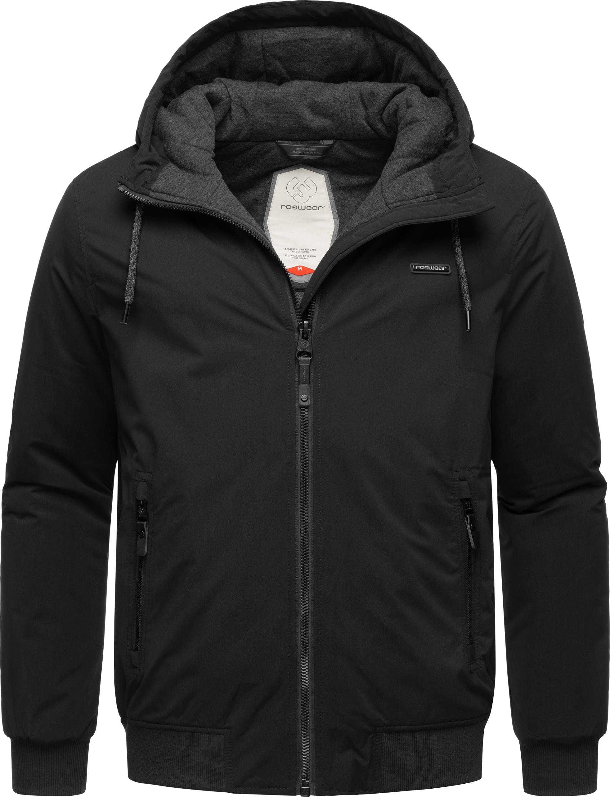Ragwear Winterjacke »Maddy«, mit Kapuze, stylische Herren Outdoorjacke mit großer Kapuze