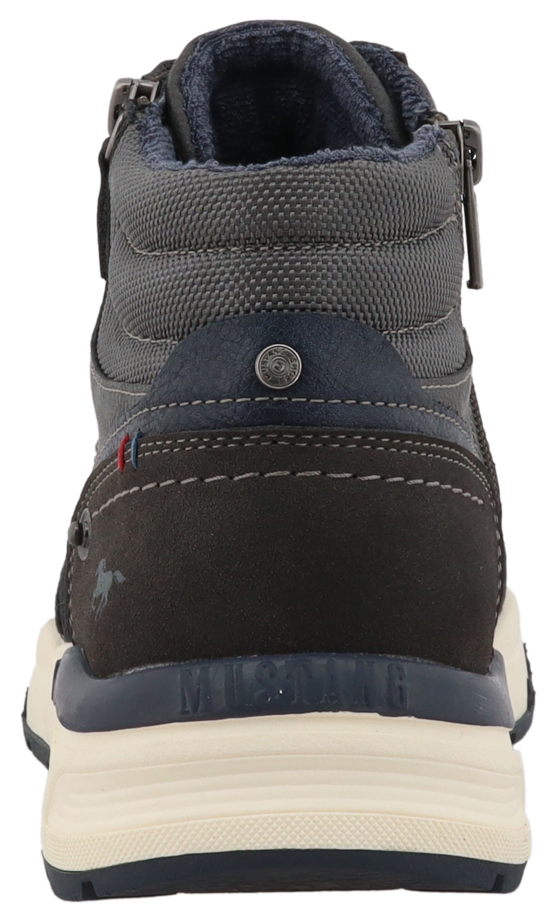 Mustang Shoes Sneaker "Mart" High Top Sneaker, Schnürboots mit Reißverschlu günstig online kaufen