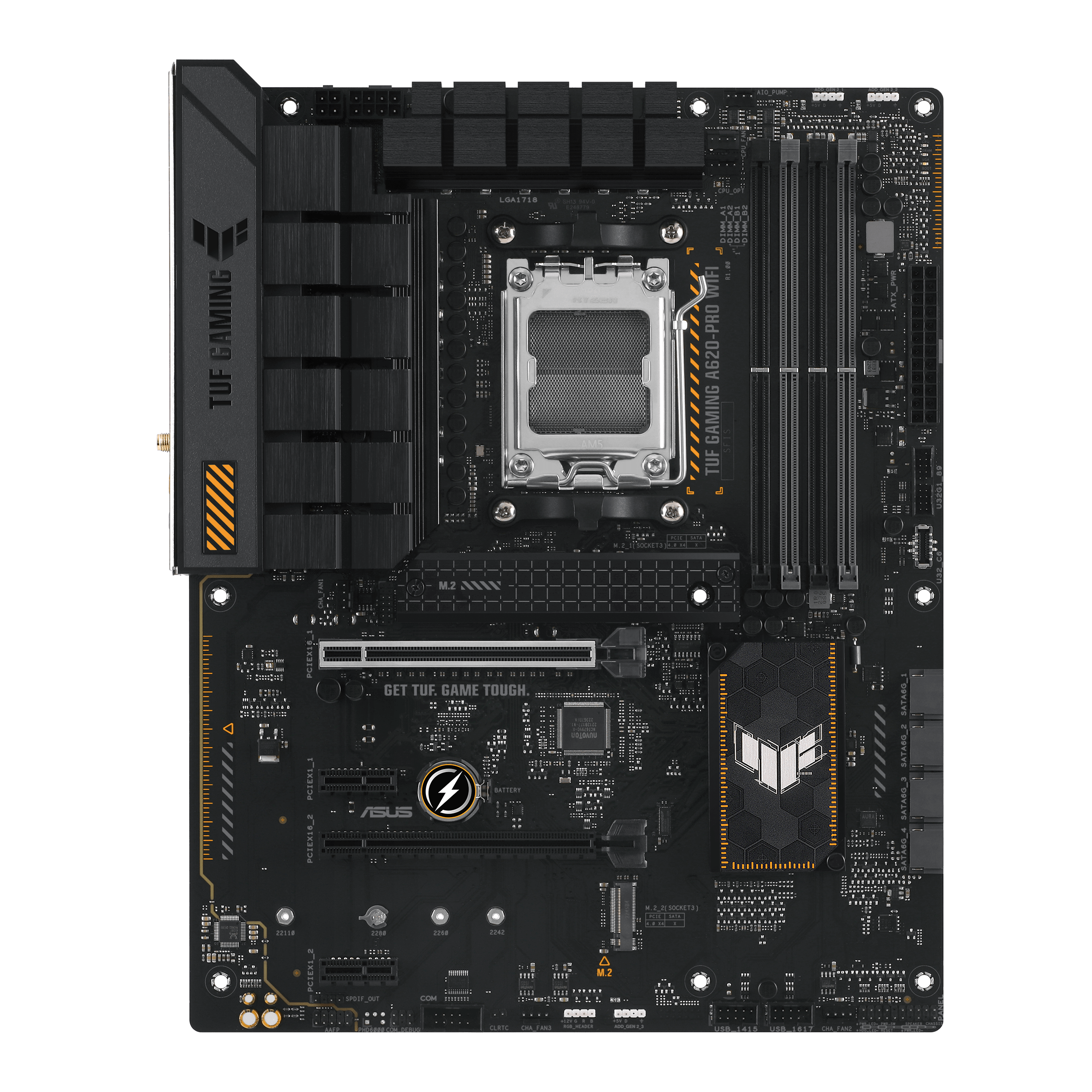 Asus Mainboard »TUF GAMING A620-PRO WIFI«