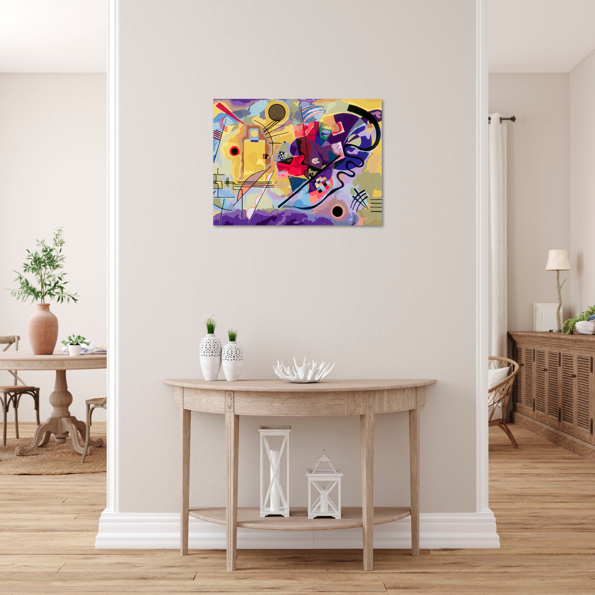 Ravensburger Malen nach Zahlen »CreArt, Leinwand ART Collection: Gelb, Rot, Blau (Kandinsky)«, Made in Europe