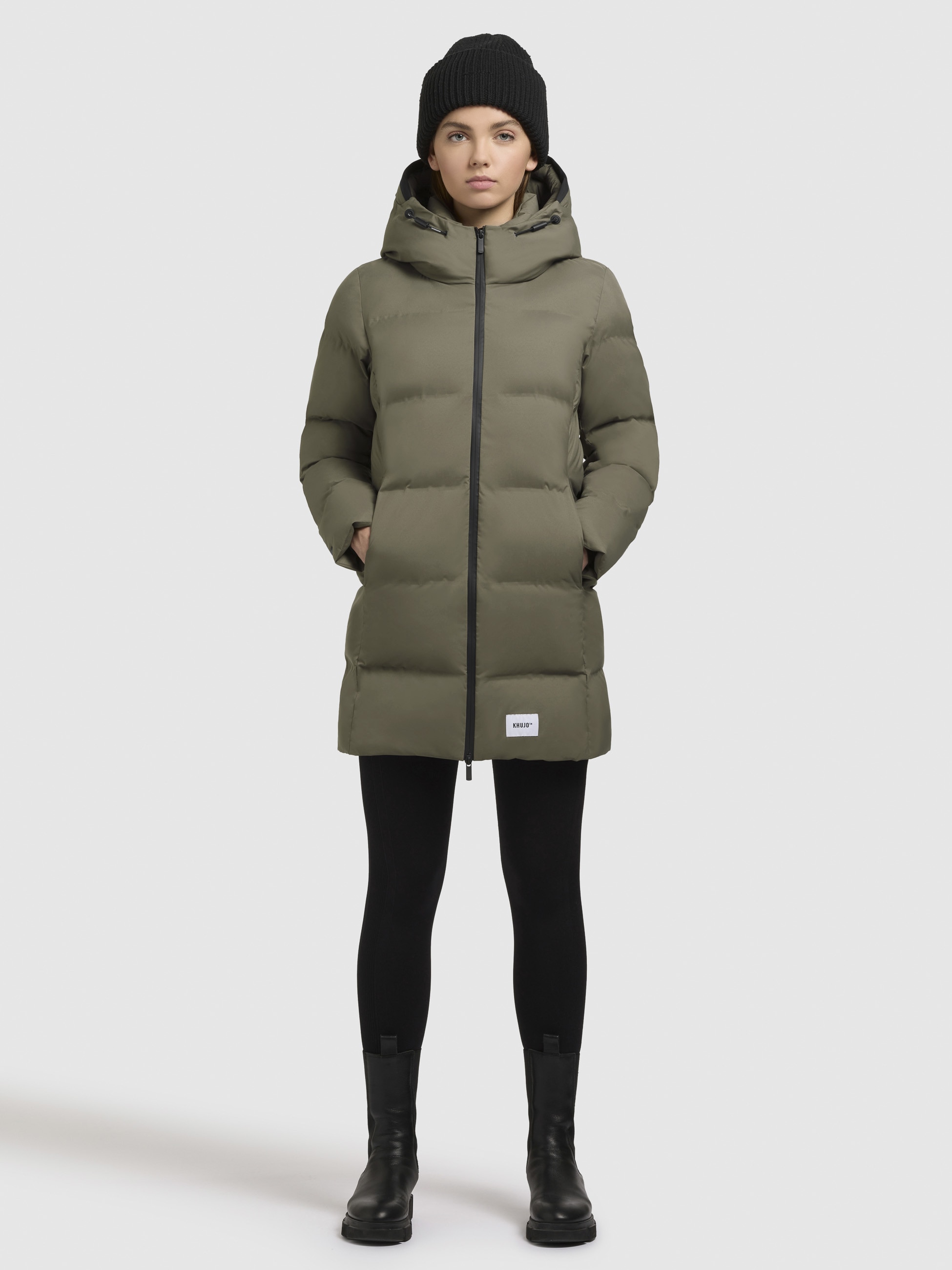 khujo Steppjacke "TANARE3" mit Kapuze günstig online kaufen