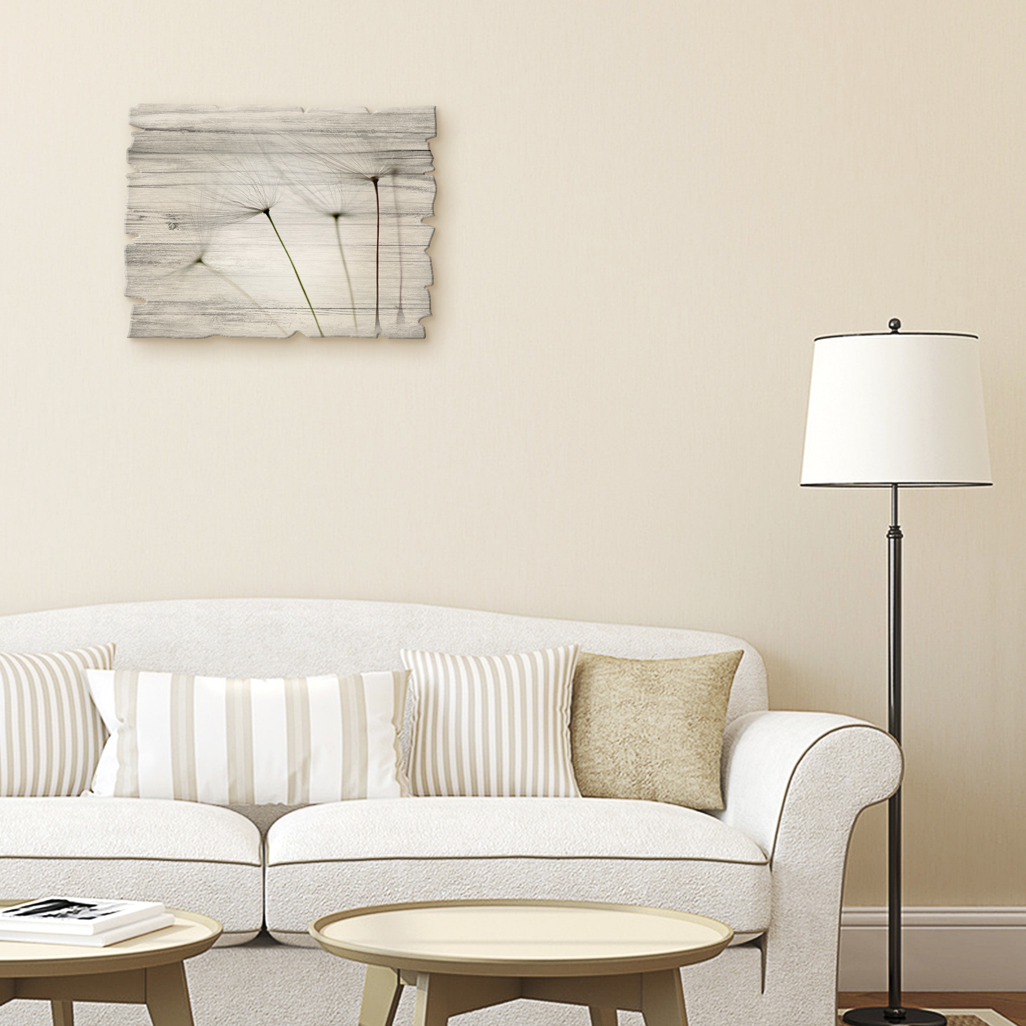 Artland Holzbild "Pusteblumen-Samen I" Blumen 1 Stk. tlg. günstig online kaufen
