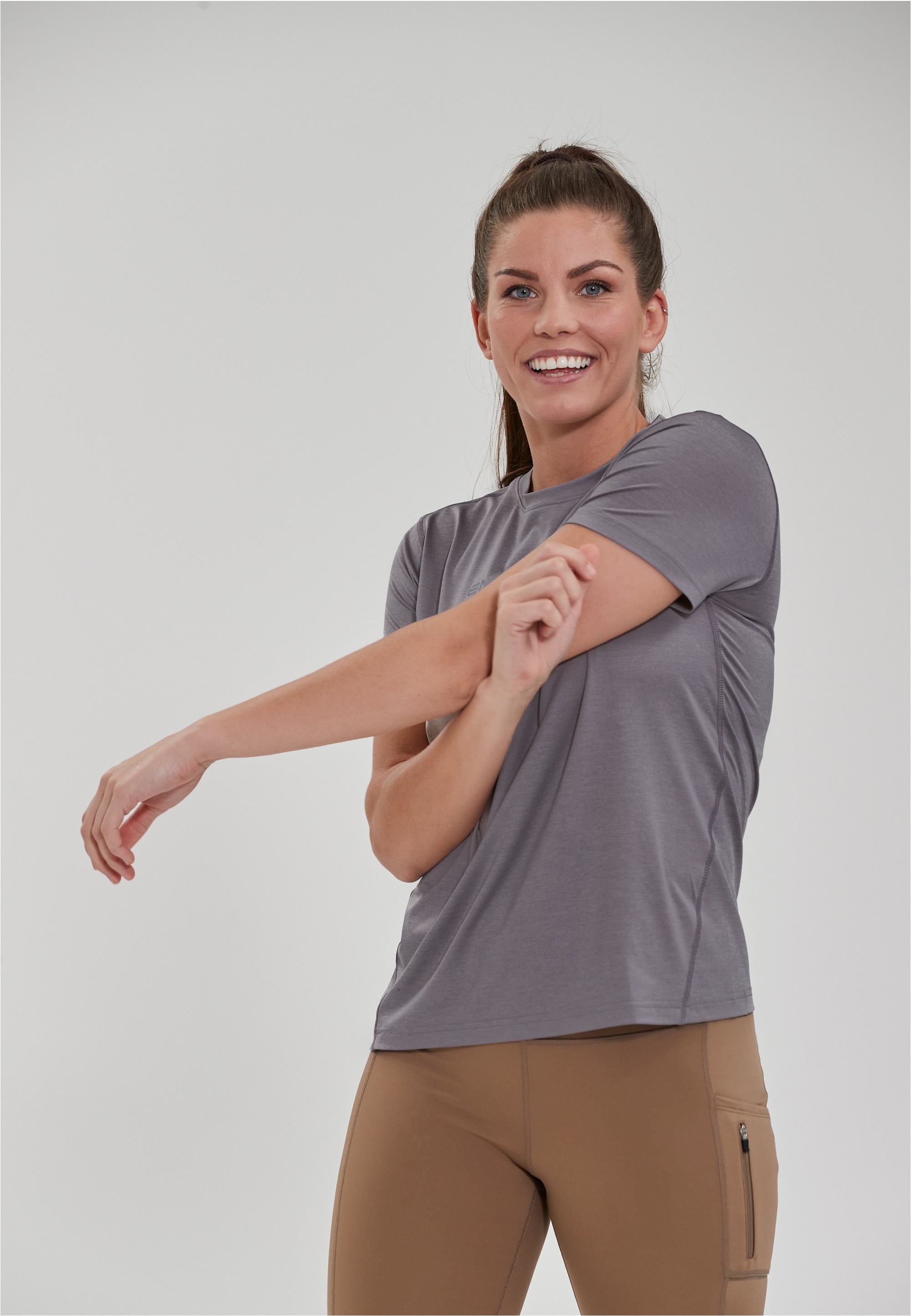ENDURANCE Funktionsshirt »WANGE MELANGE«, (1 tlg.), mit innovativer QUICK DRY-Technologie