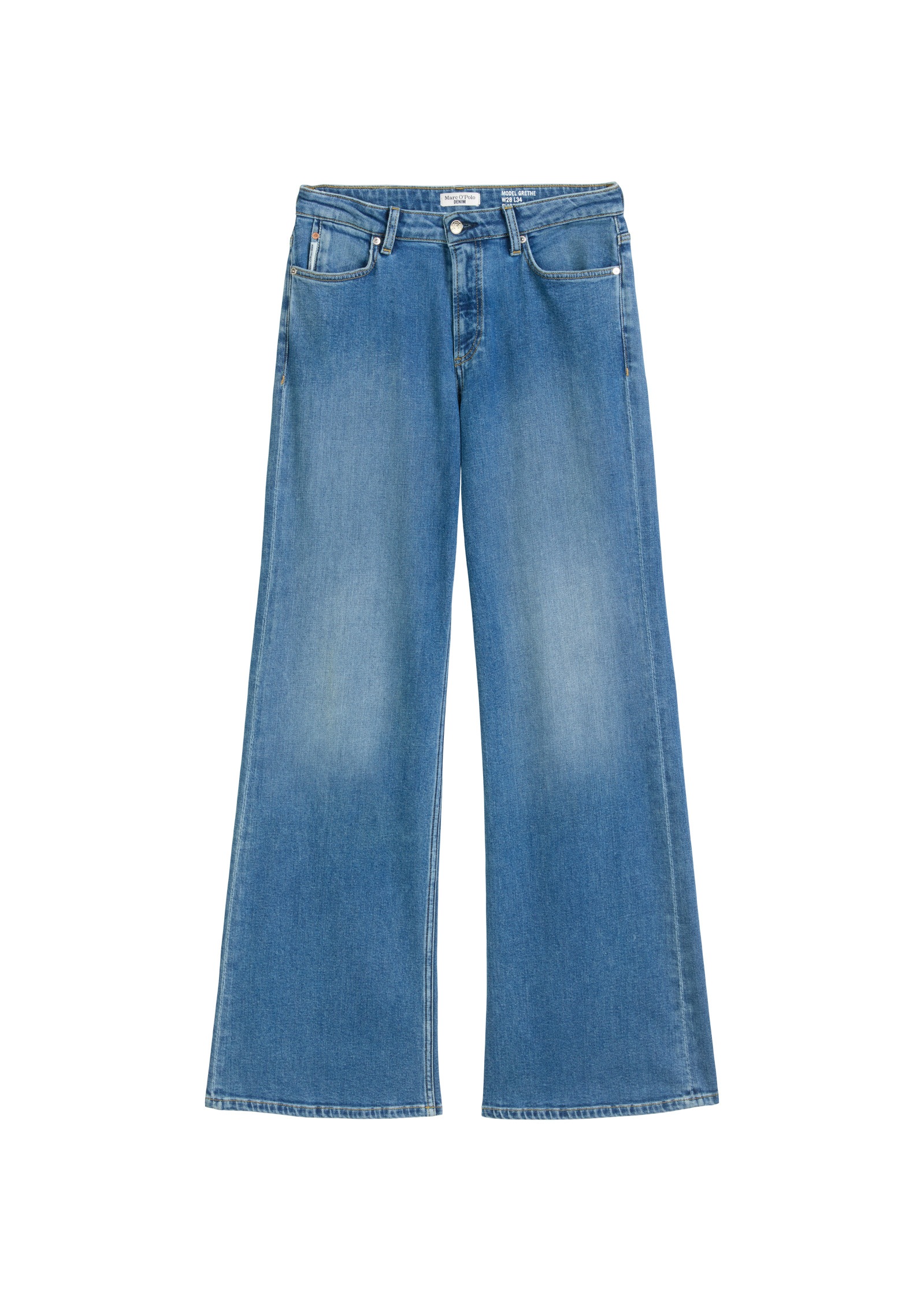 Marc O'Polo DENIM Schlagjeans »aus Organic Cotton-Stretch«