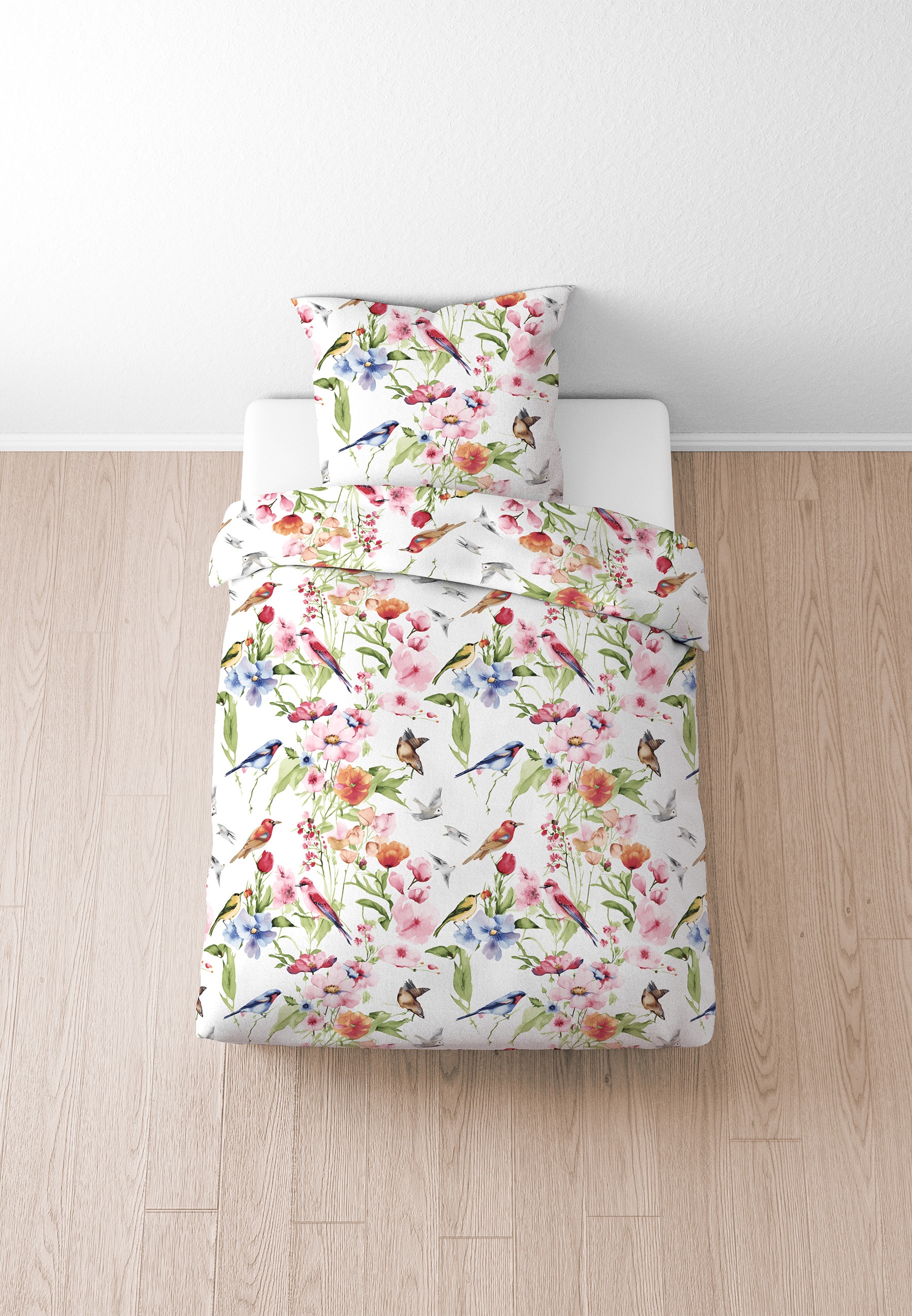 Biberna Bettwäsche »616315« 2 feiner Glanz + weicher Griff, pflegeleicht, ganzjährig einsetzbar, RV