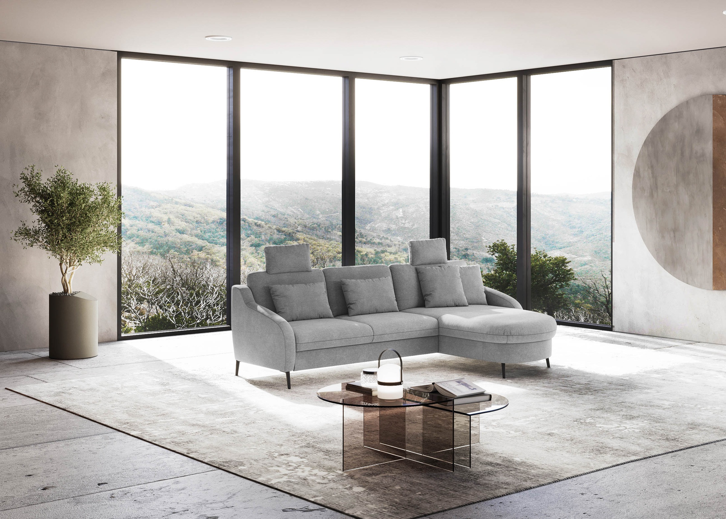 sit&more Ecksofa "Soul L-Form" wahlweise mit Bettfunktion günstig online kaufen