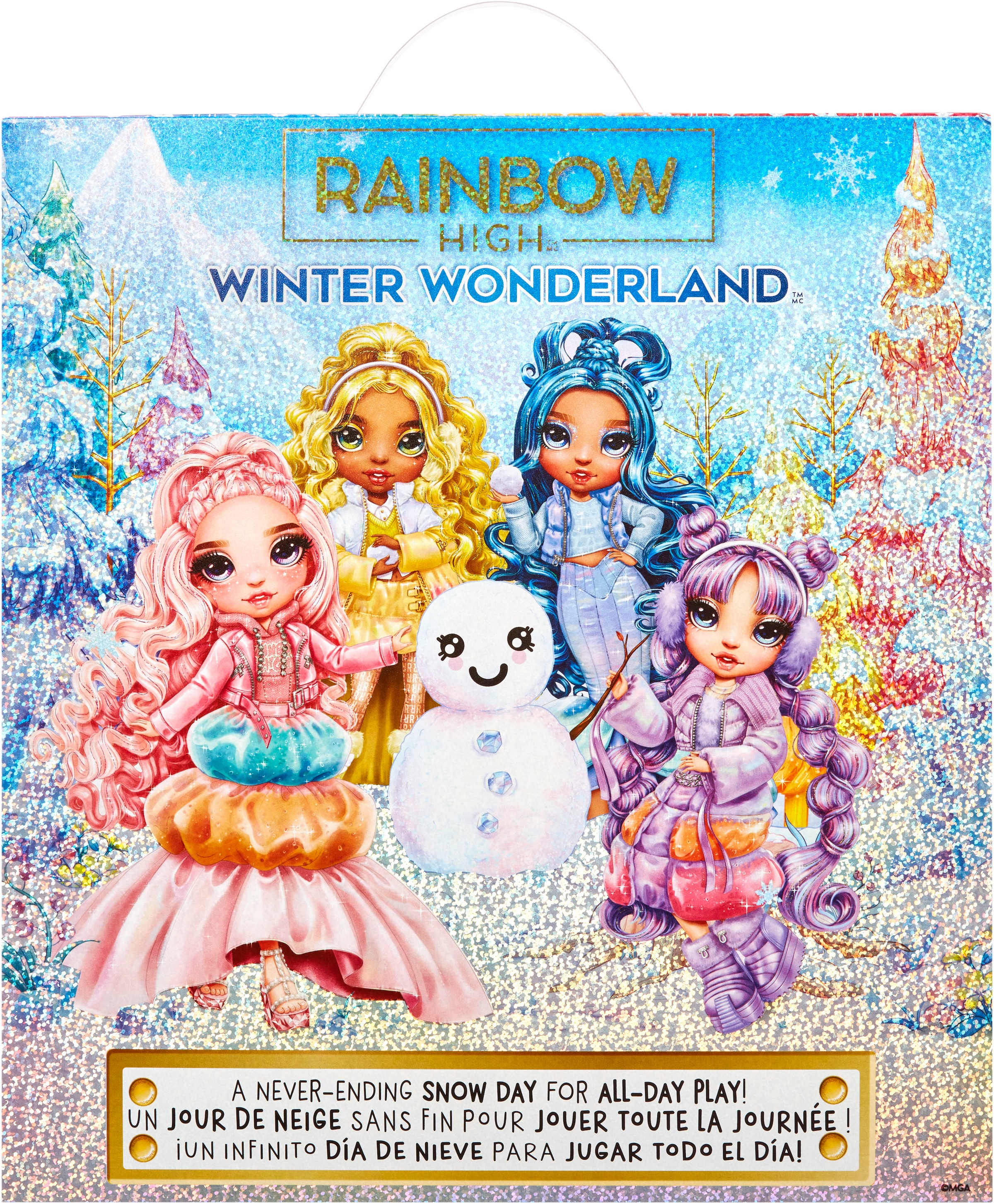 RAINBOW HIGH Anziehpuppe »Winter Wonderland Doll - Sunny (Yellow)«