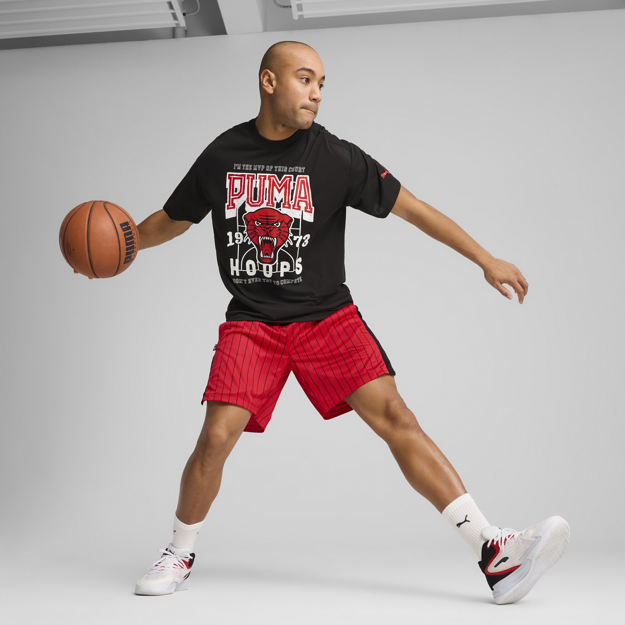 PUMA Trainingsshirt »Rival Rage Basketball T-Shirt Herren«