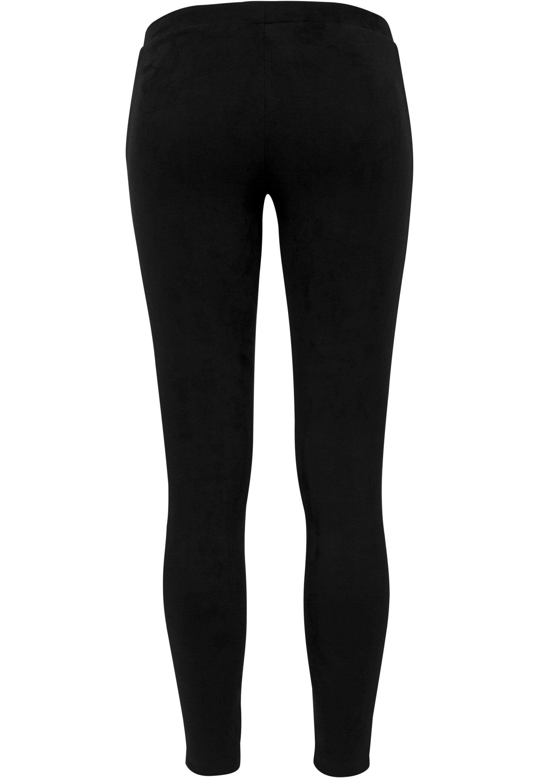 URBAN CLASSICS Leggings »Urban Classics Damen Ladies Imitation Suede Leggings«, (1 tlg.)