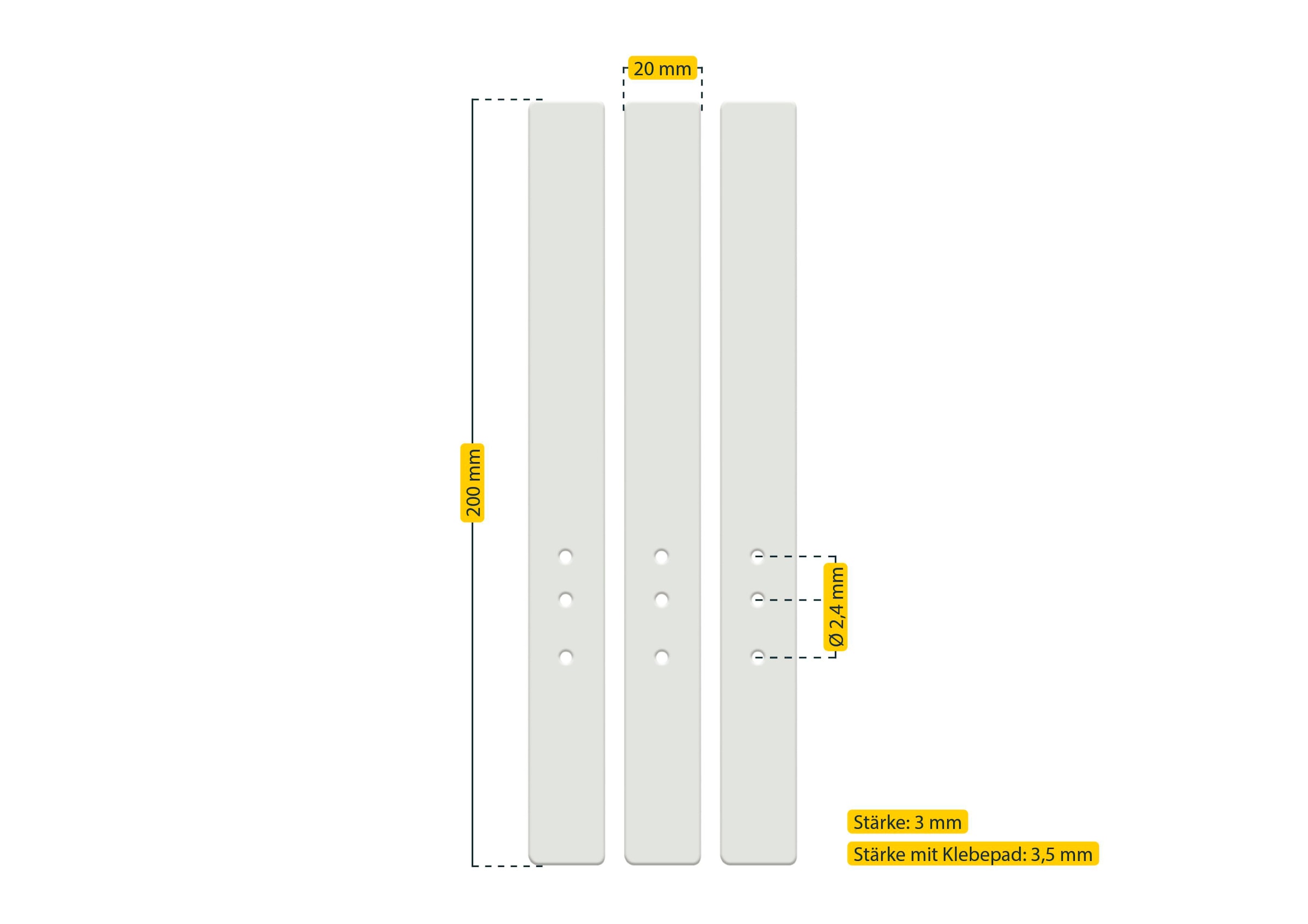 SCHELLENBERG Insektenschutz-Tür »Adapter-Set«, für Insektenschutz Balkontür Plus und Premium, inkl. Bürstendichtung