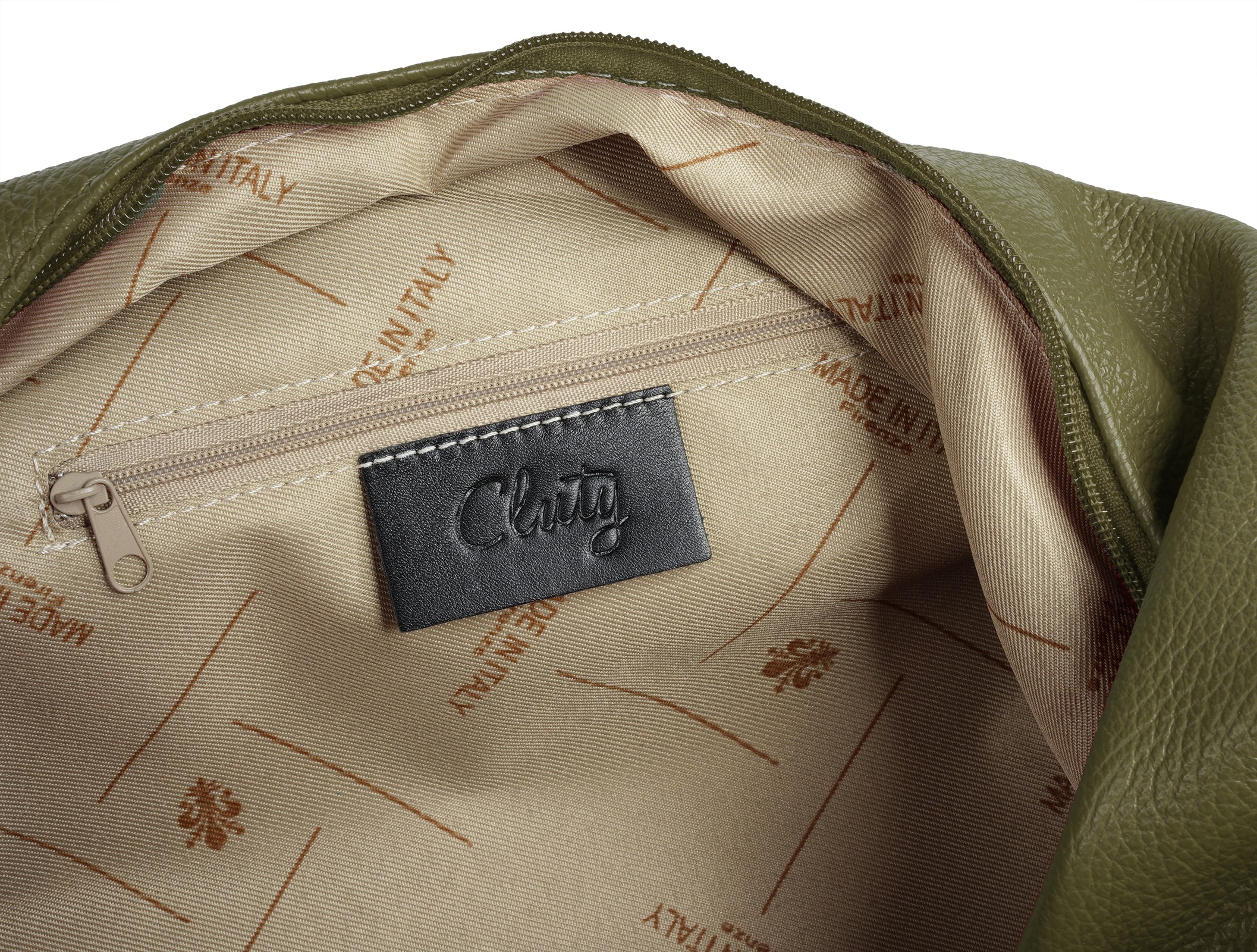 Cluty Shopper, echt Leder, Made in Italy