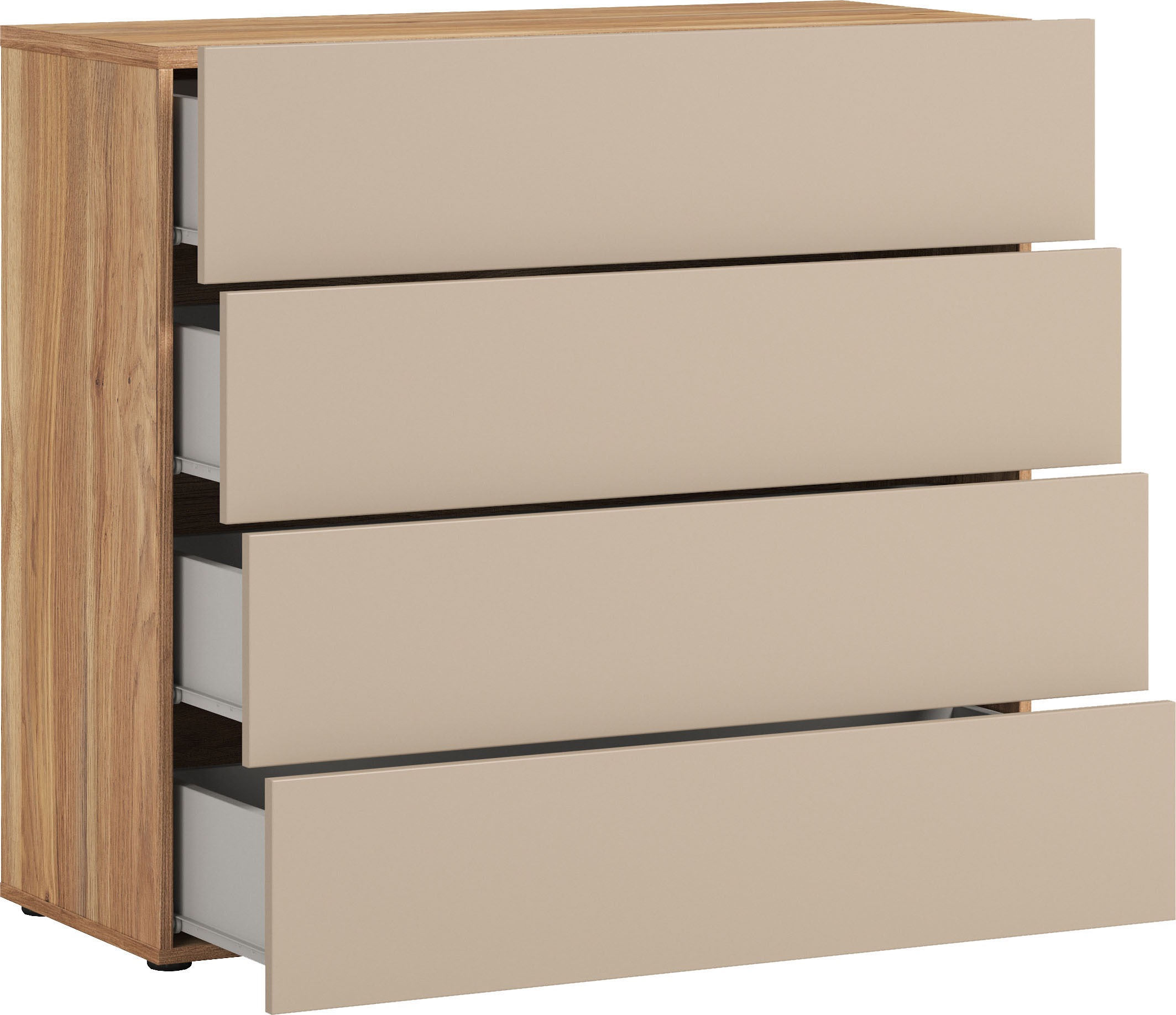 Home affaire Sideboard "Wharton,Breite 100cm, Schubladenkommode", Kommode m günstig online kaufen