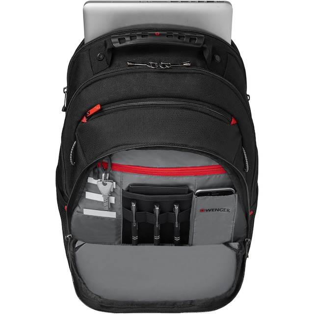 Wenger Laptoprucksack »Legacy, schwarz/grau«, für Laptops bis 16 Zoll  online bestellen | BAUR