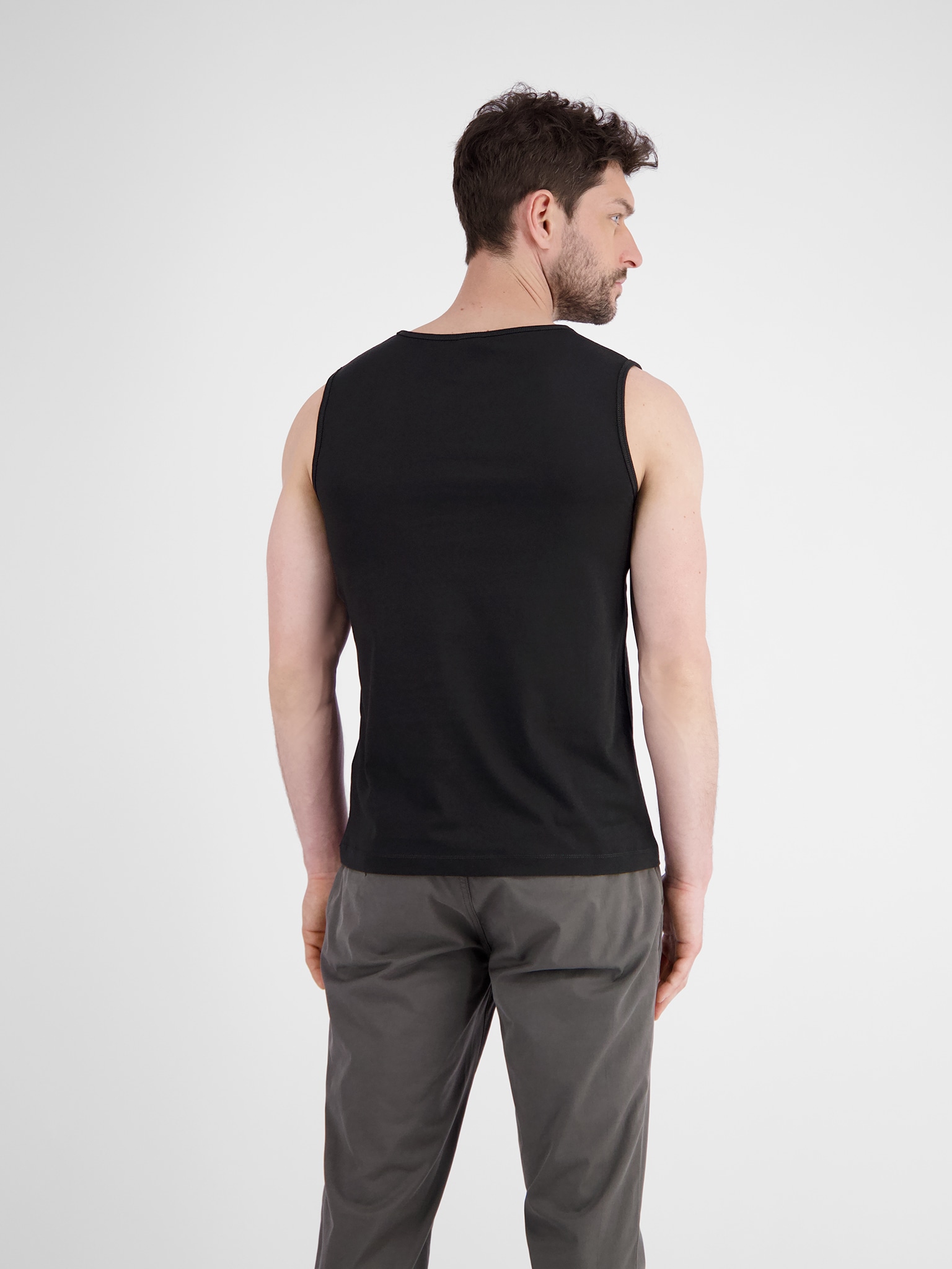 LERROS Rundhalsshirt, mit Logo Print
