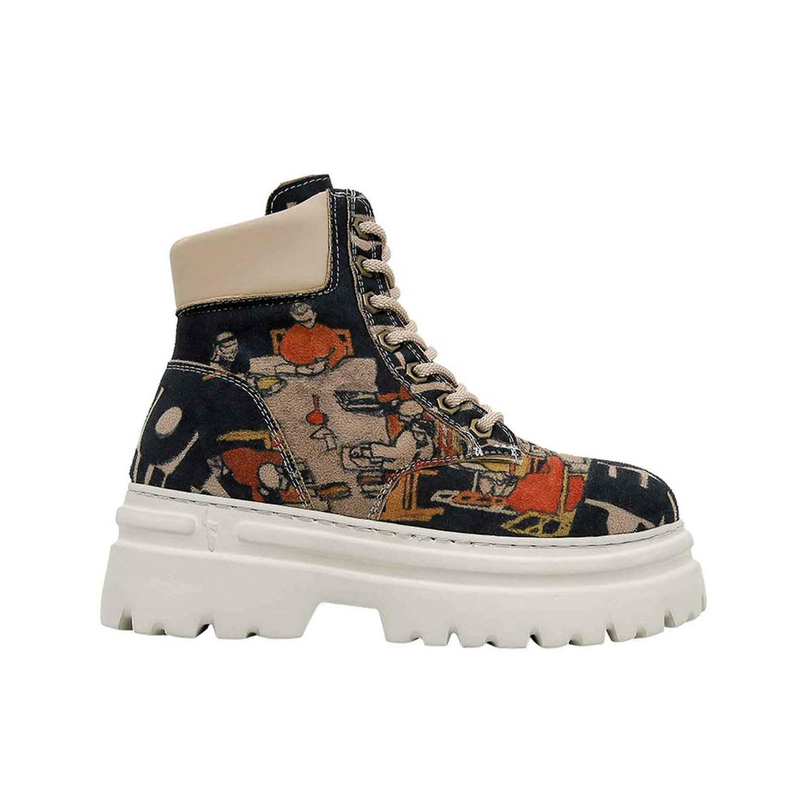 DOGO Schnürstiefelette »Nimble Platform Boot Supper Damen Stiefeletten«, Vegan