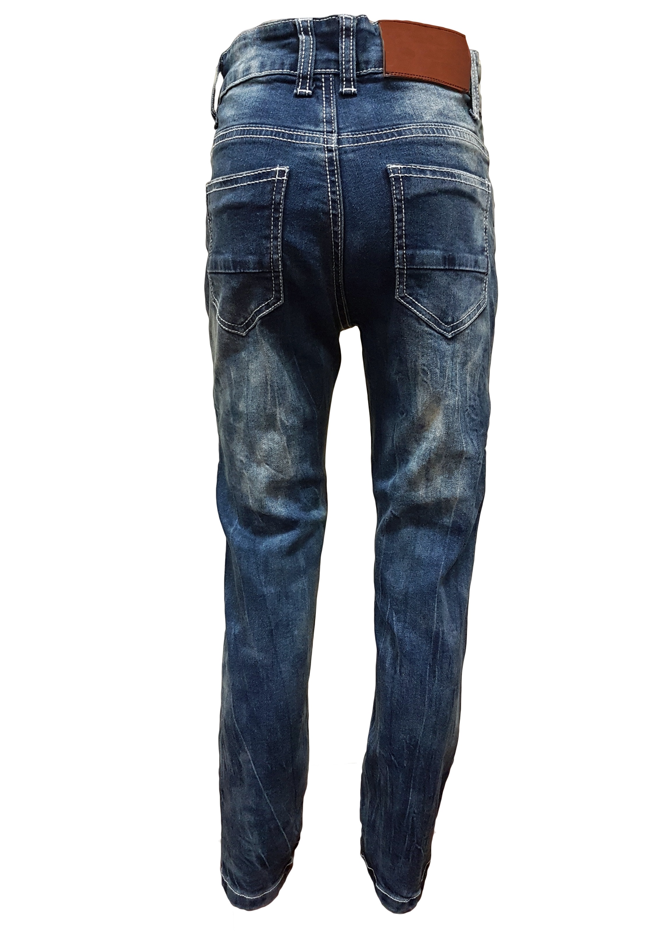 Family Trends Slim-fit-Jeans, im angesagten Biker-Design